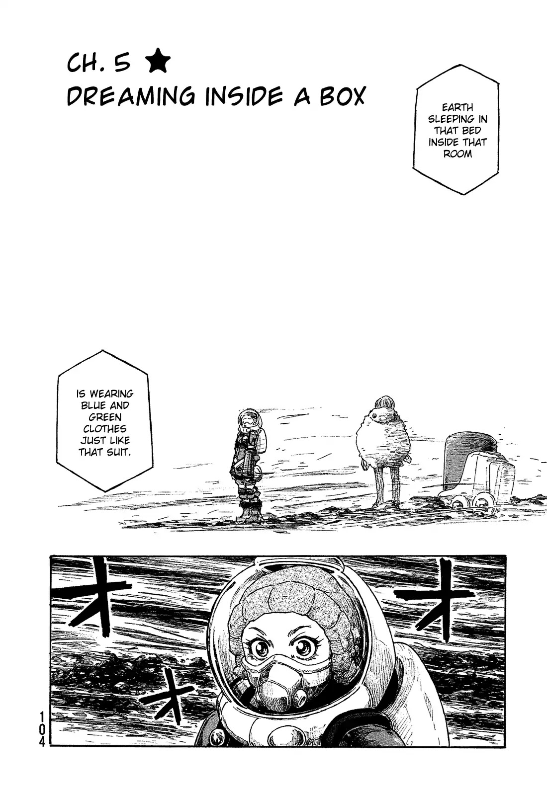 Madowanai Hoshi Chapter 5 page 7 - Chapter 5: Dreaming Inside a Box