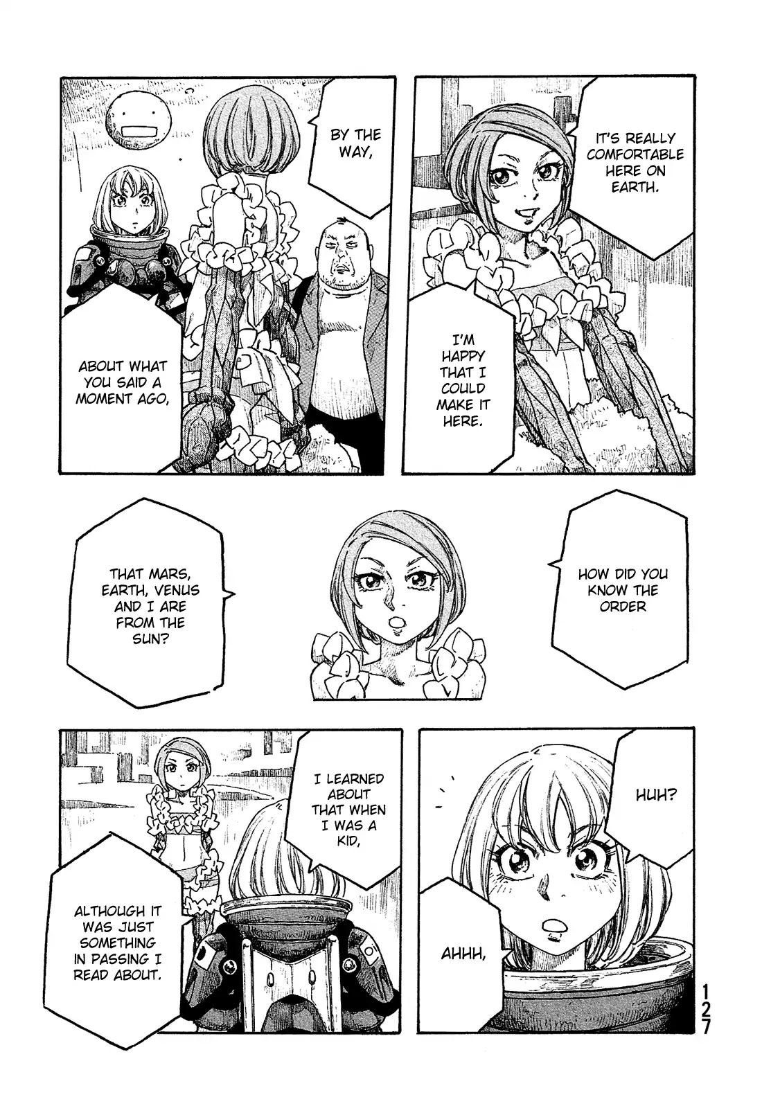 Madowanai Hoshi Chapter 6 page 10 - Chapter 6: Mercury