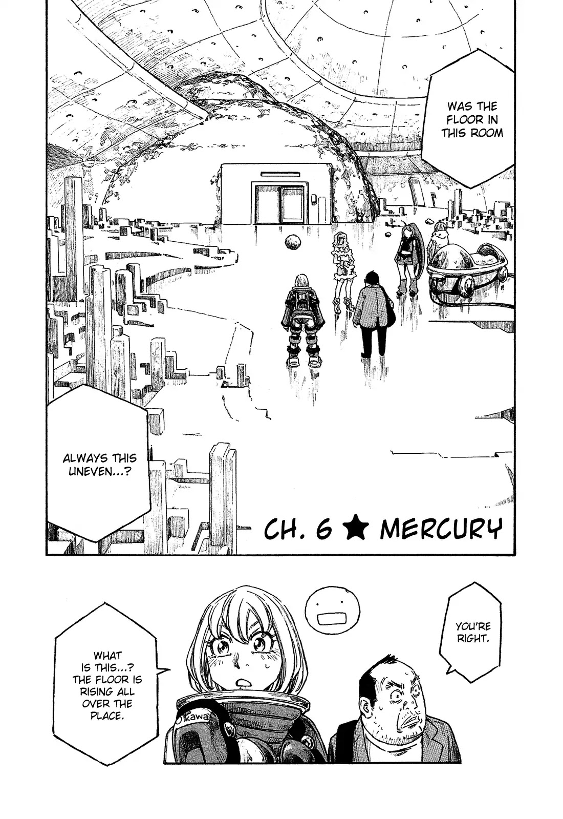 Madowanai Hoshi Chapter 6 page 3 - Chapter 6: Mercury