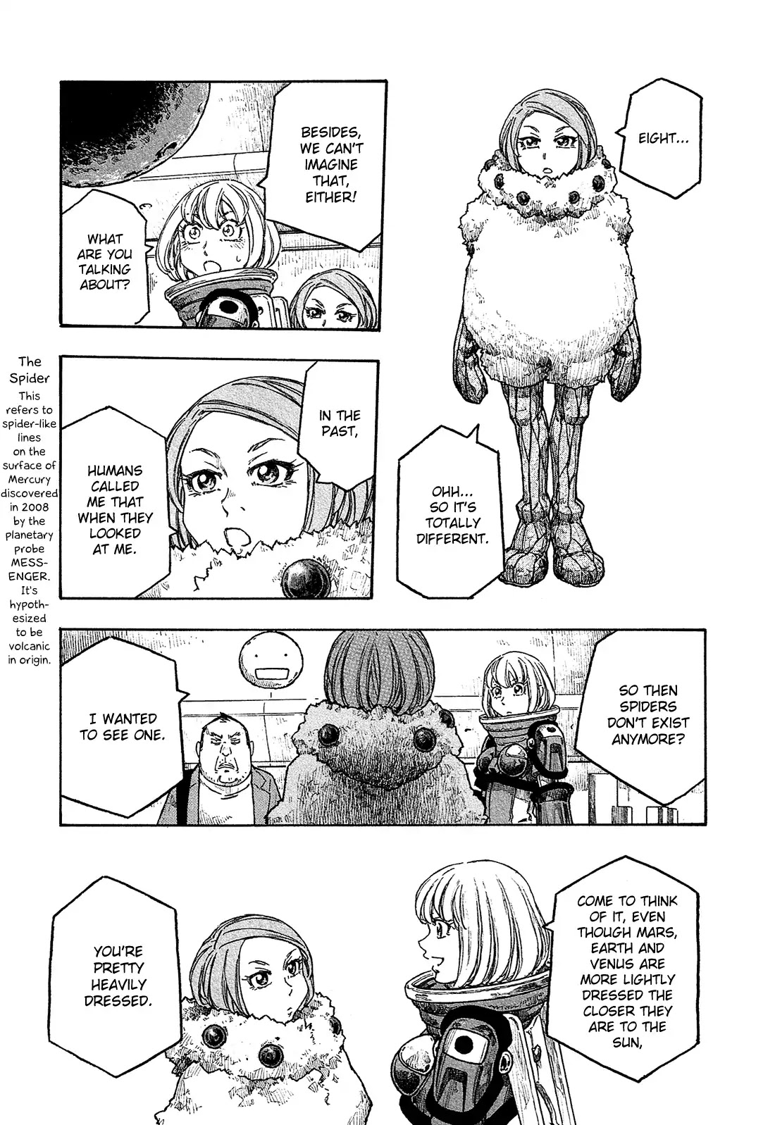 Madowanai Hoshi Chapter 6 page 8 - Chapter 6: Mercury
