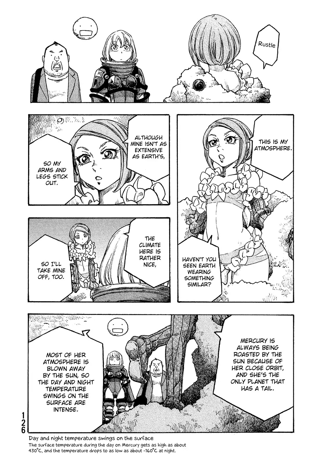 Madowanai Hoshi Chapter 6 page 9 - Chapter 6: Mercury