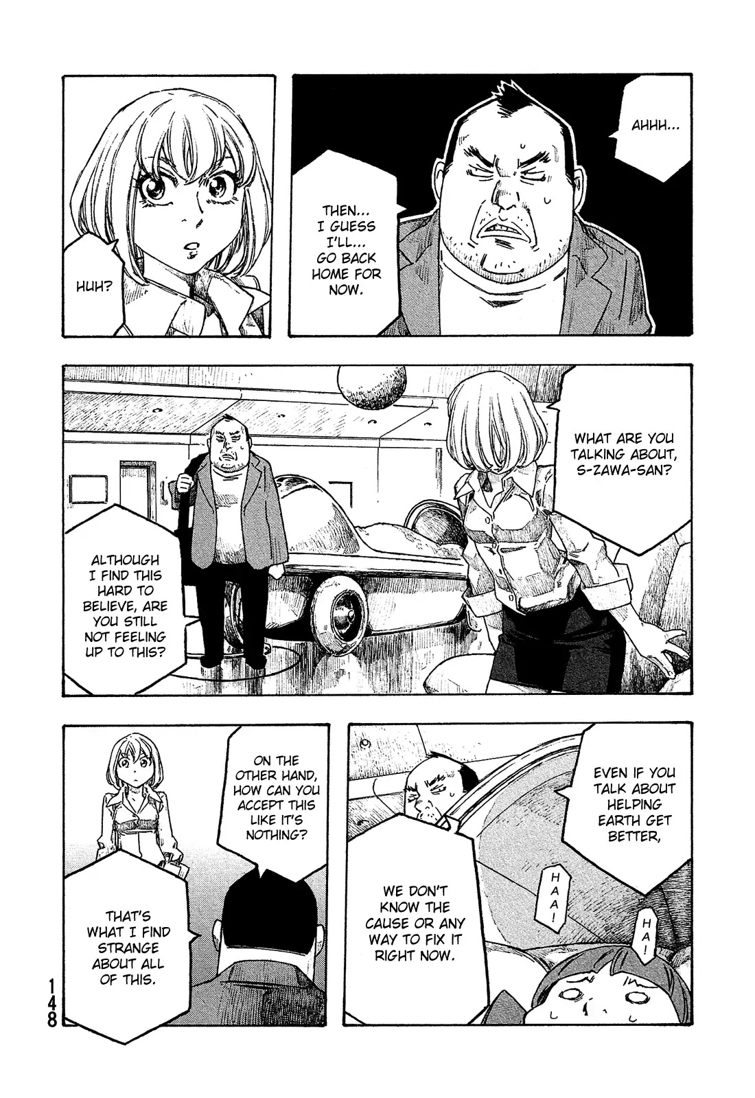Madowanai Hoshi Chapter 7 page 10 - Chapter 7: Hope for the Future