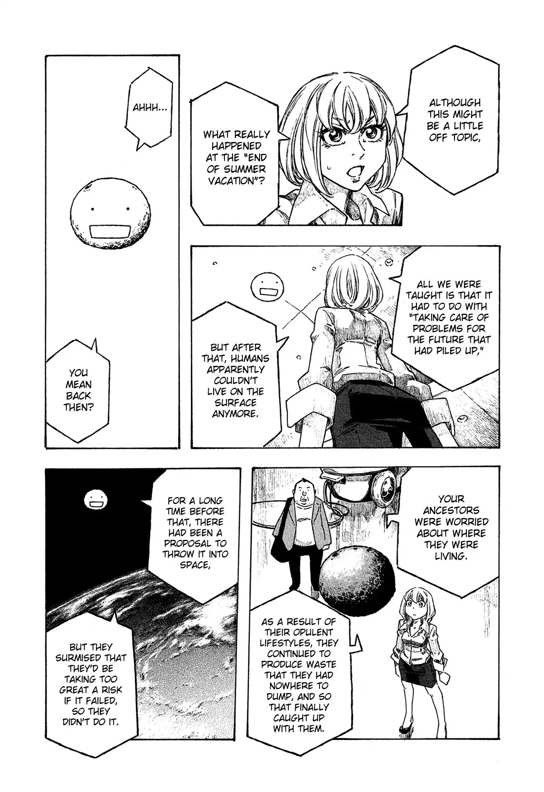 Madowanai Hoshi Chapter 7 page 12 - Chapter 7: Hope for the Future