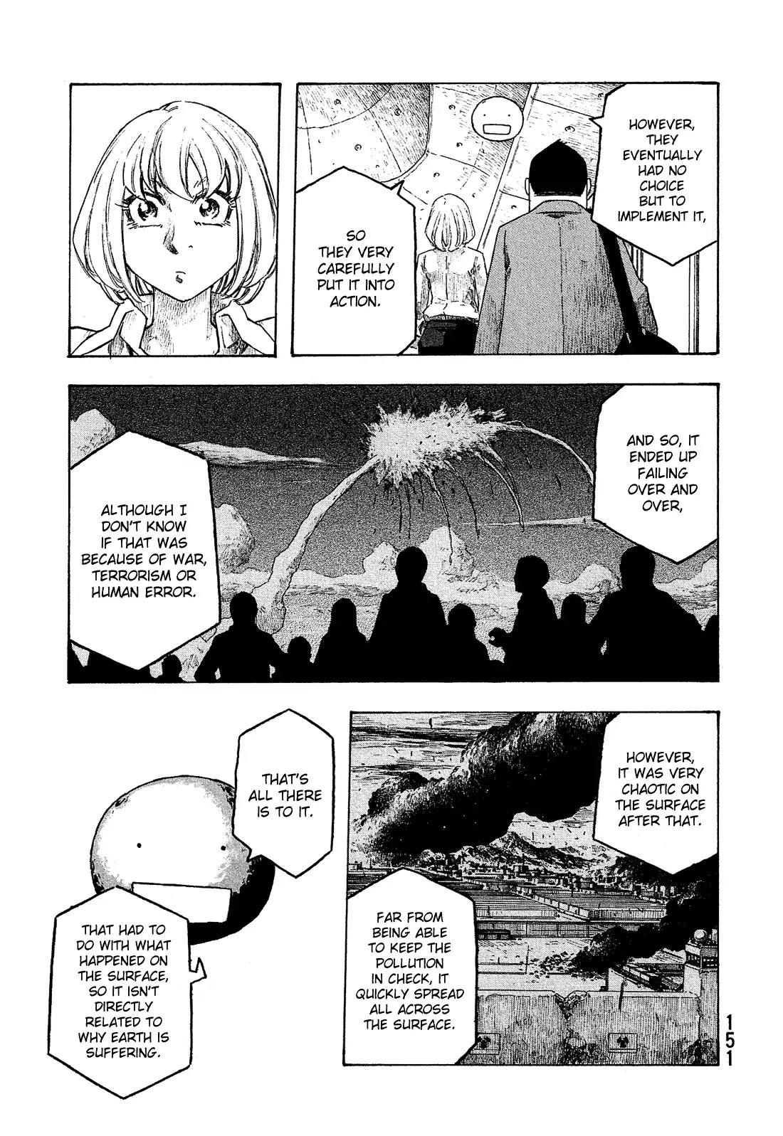 Madowanai Hoshi Chapter 7 page 13 - Chapter 7: Hope for the Future