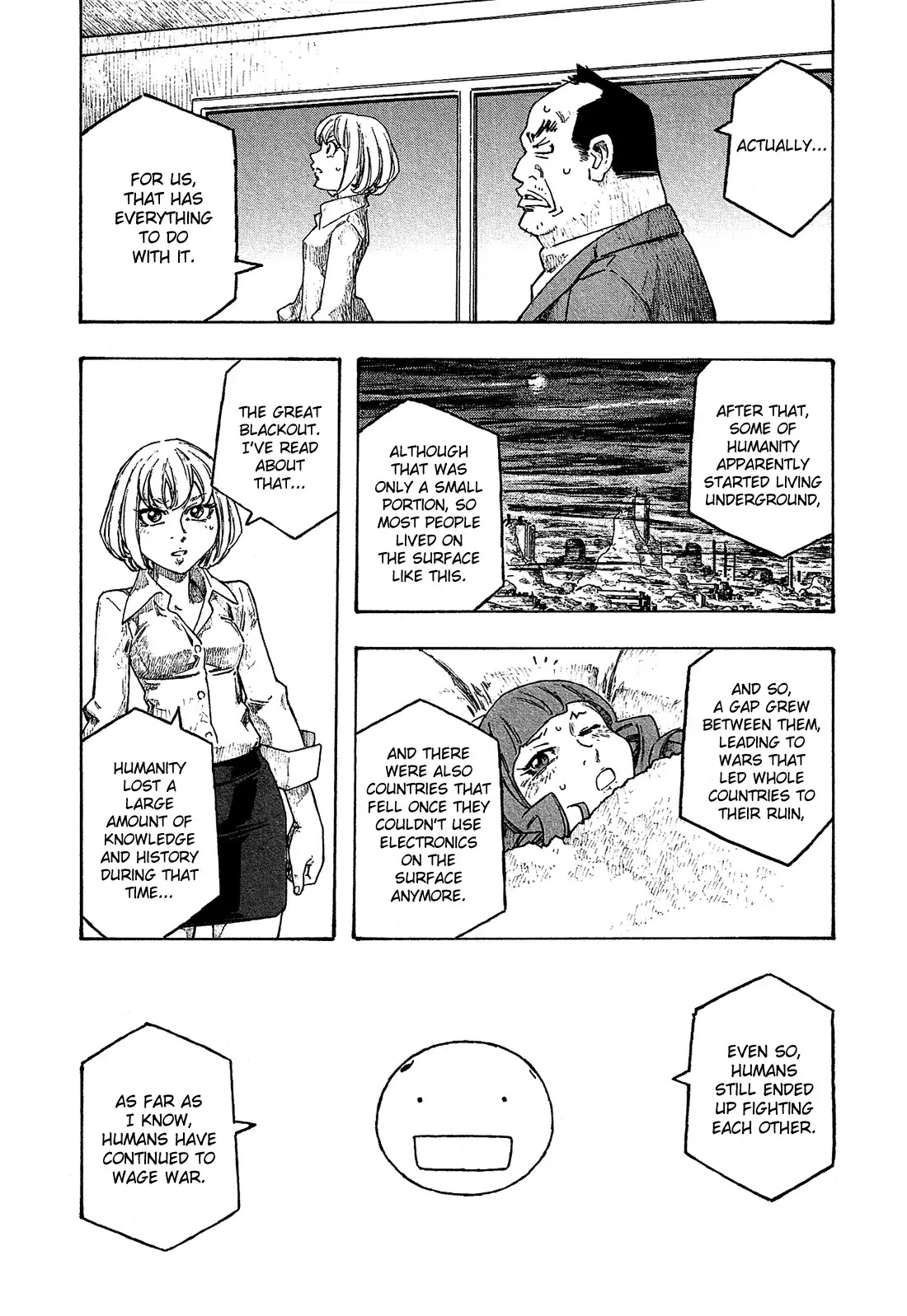 Madowanai Hoshi Chapter 7 page 14 - Chapter 7: Hope for the Future