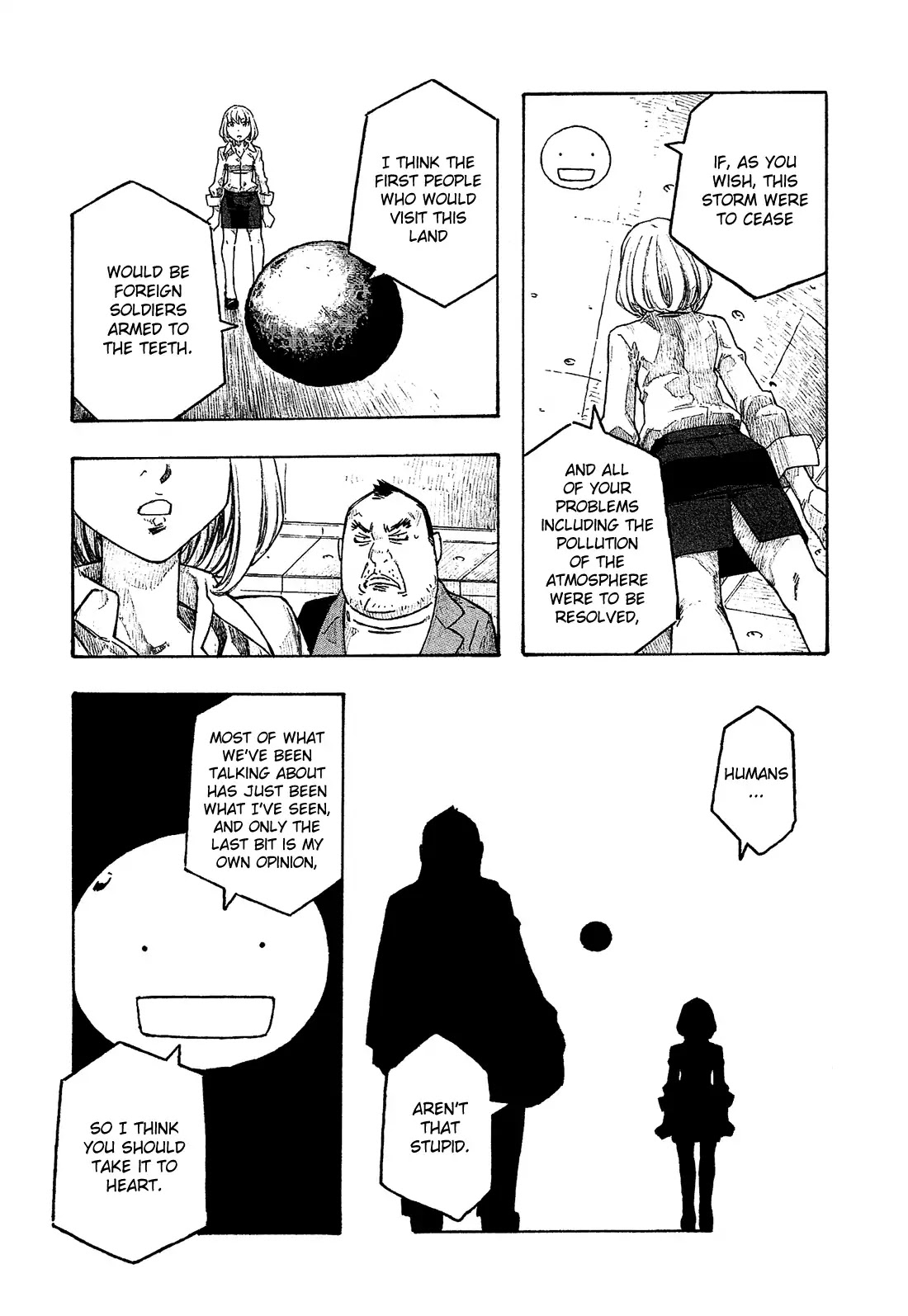 Madowanai Hoshi Chapter 7 page 15 - Chapter 7: Hope for the Future