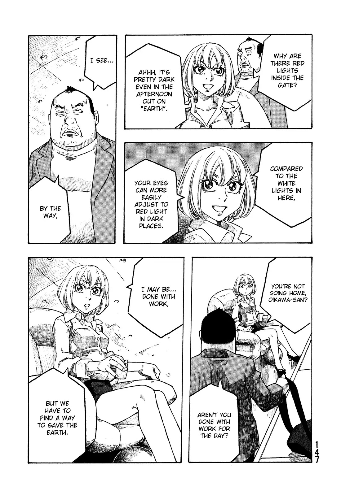 Madowanai Hoshi Chapter 7 page 9 - Chapter 7: Hope for the Future
