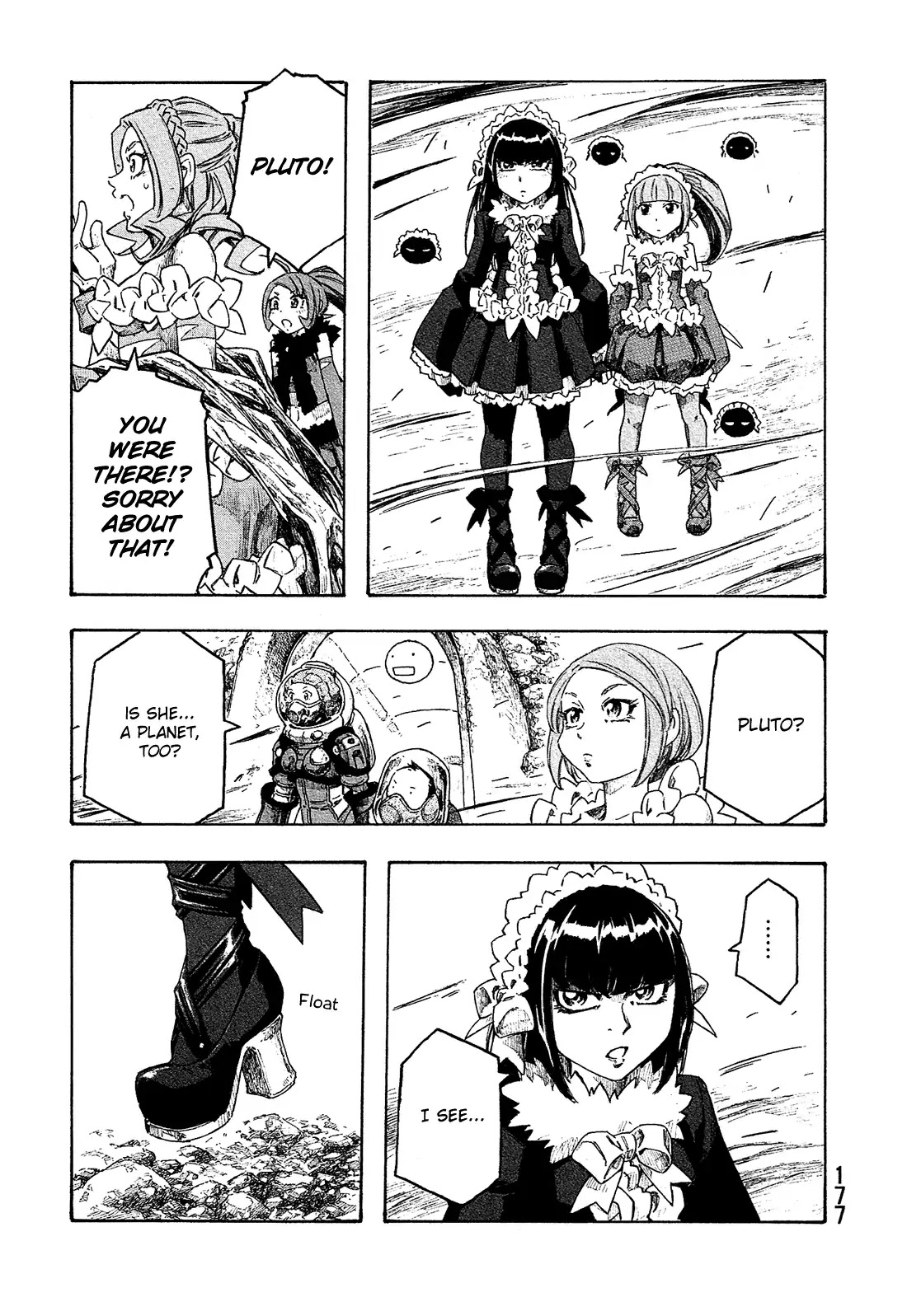 Madowanai Hoshi Chapter 8 page 17 - Chapter 8: Pluto