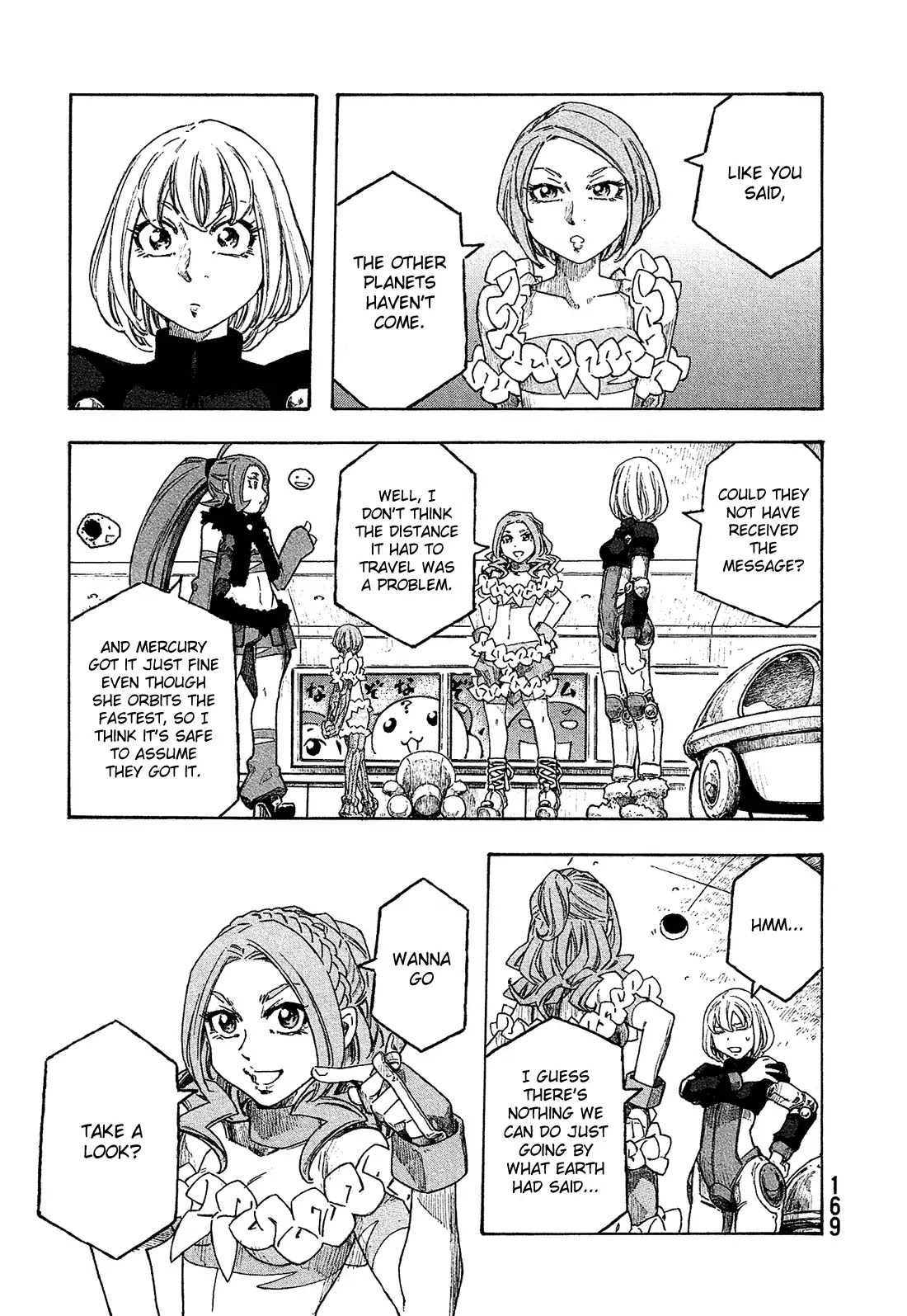 Madowanai Hoshi Chapter 8 page 9 - Chapter 8: Pluto