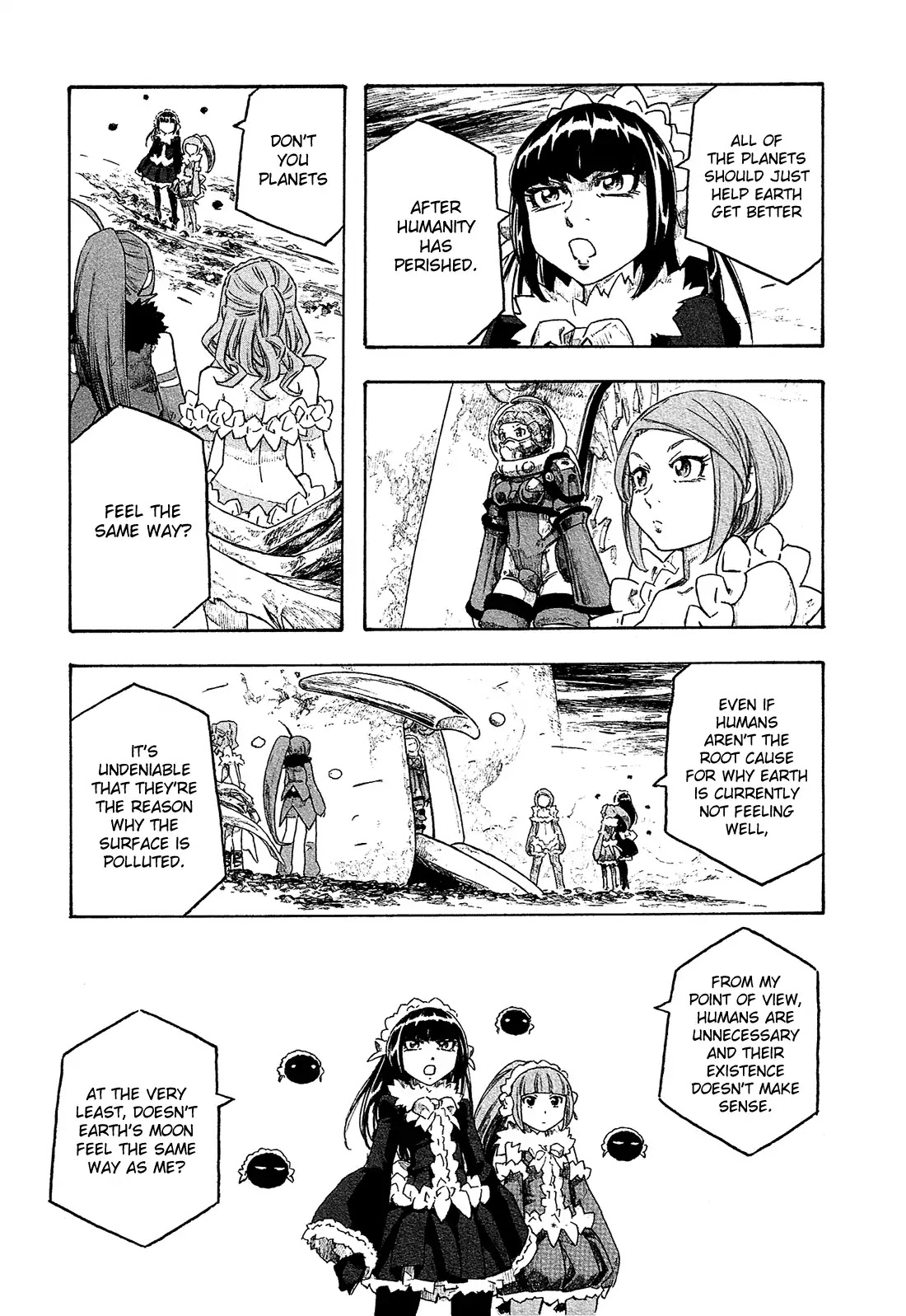 Madowanai Hoshi Chapter 9 page 7 - Chapter 9: Planets Don't Waver