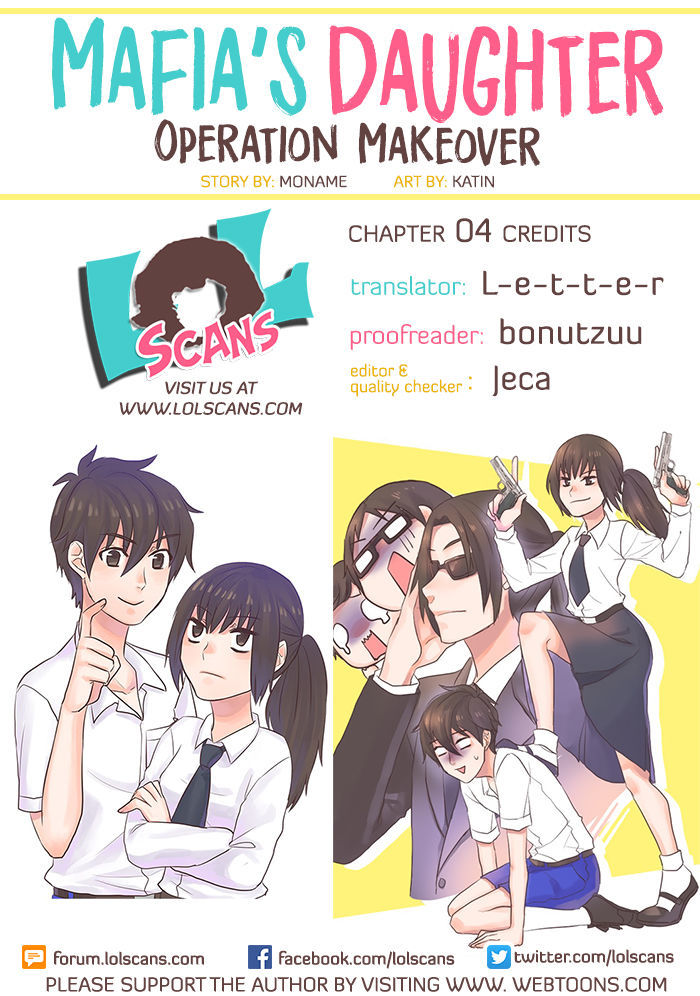 Mafia's Daughter: Operation Makeover Chapter 4 page 2 - Chapter 4 : The Big Battle