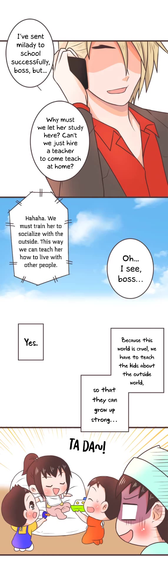 Mafia's Daughter: Operation Makeover Chapter 83 page 7 - Chapter 83: Pre-School of Memories (2)