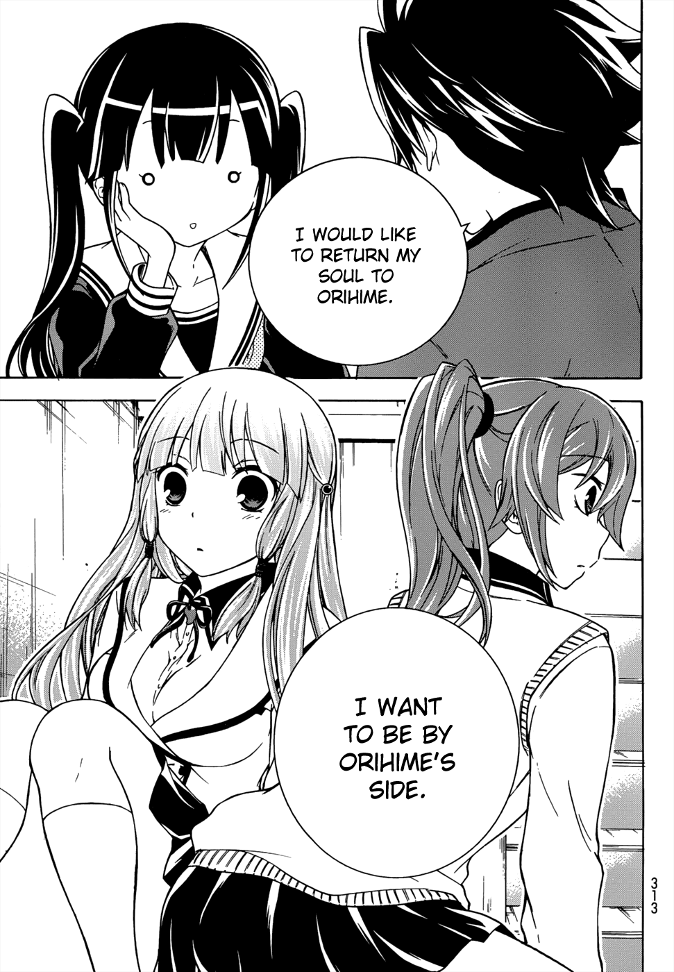 Maga Tsuki Chapter 16 page 9 - Chapter 16: I Want to be by Orihime's Side