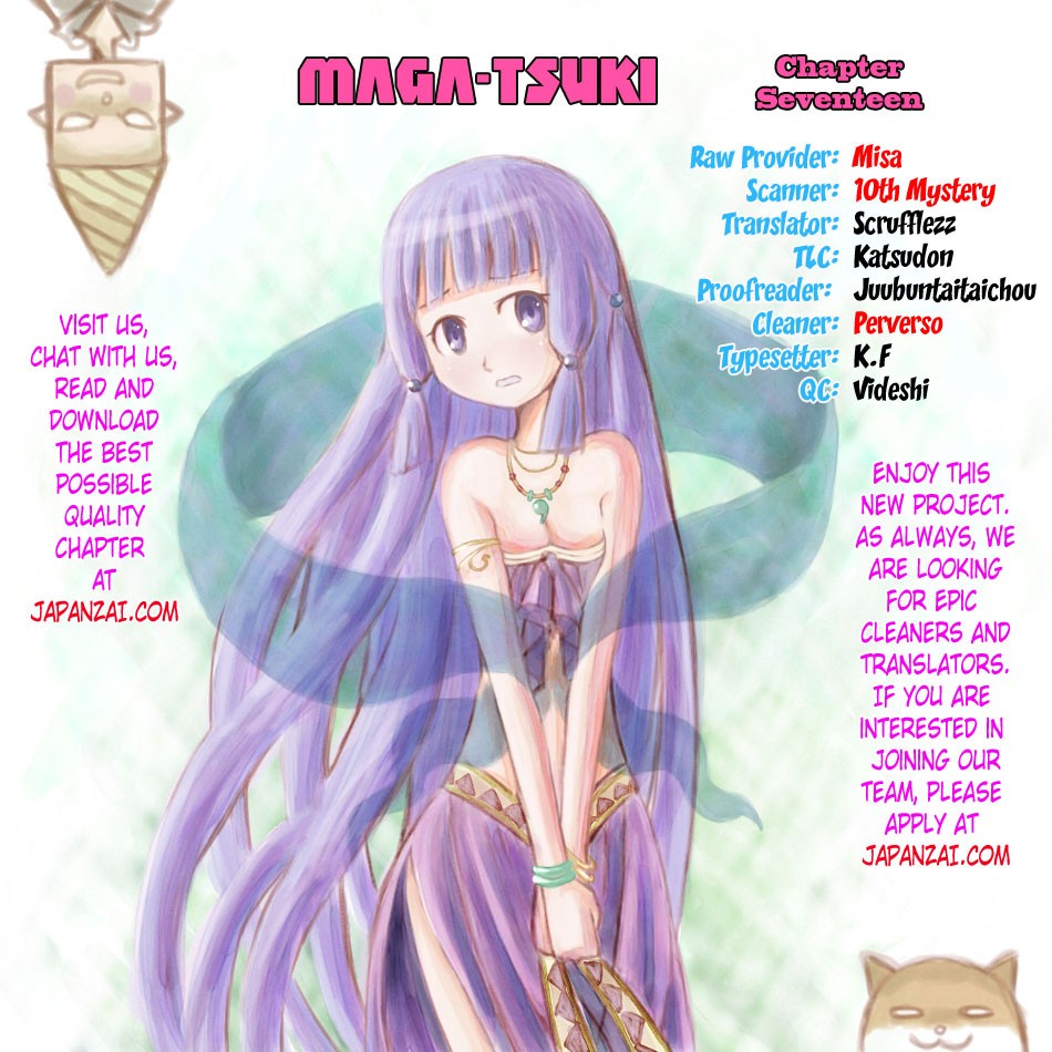 Maga Tsuki Chapter 17 page 1 - Chapter 17: There're So Many Soft Things!!