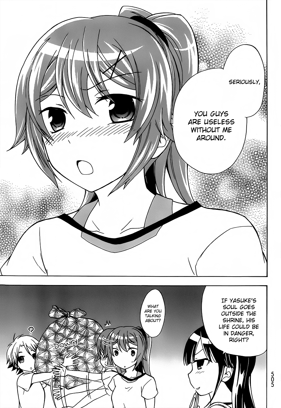 Maga Tsuki Chapter 22 page 37 - Chapter 22: Because It Won't Do If I'm Not There