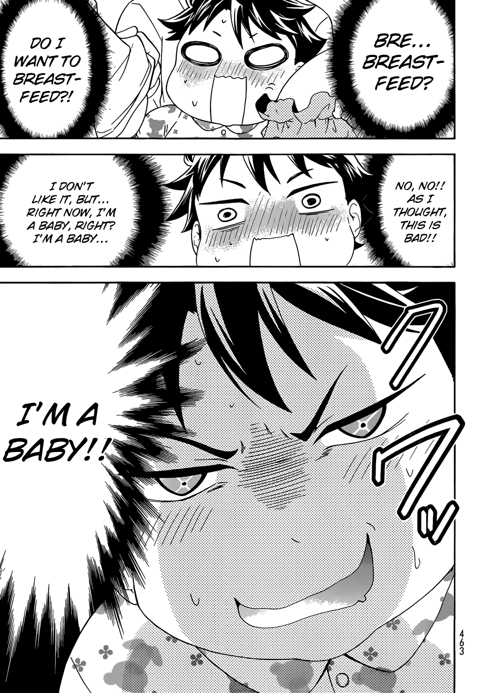 Maga Tsuki Chapter 30 page 23 - Chapter 30: He's a baby