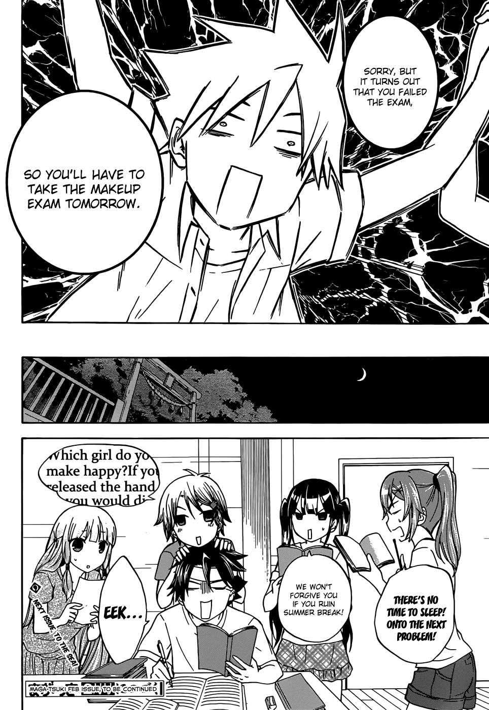 Maga Tsuki Chapter 32 page 30 - Chapter 32: It's a Make-Up Exam