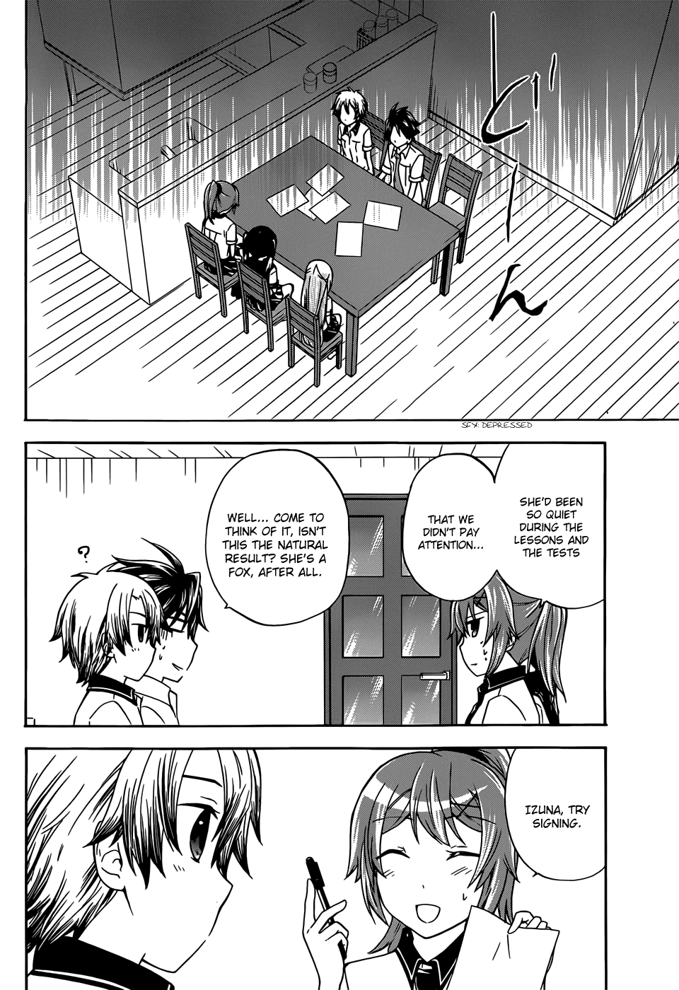 Maga Tsuki Chapter 32 page 8 - Chapter 32: It's a Make-Up Exam