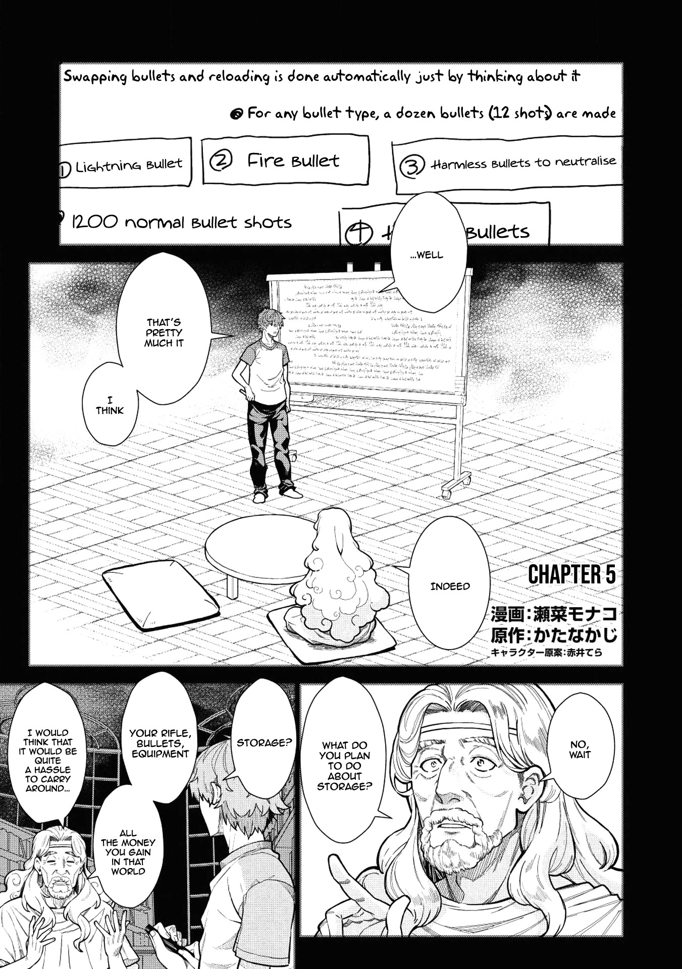 Magan to Dangan o Tsukatte Isekai o Buchinuku! Chapter 5 page 2 - Chapter 5