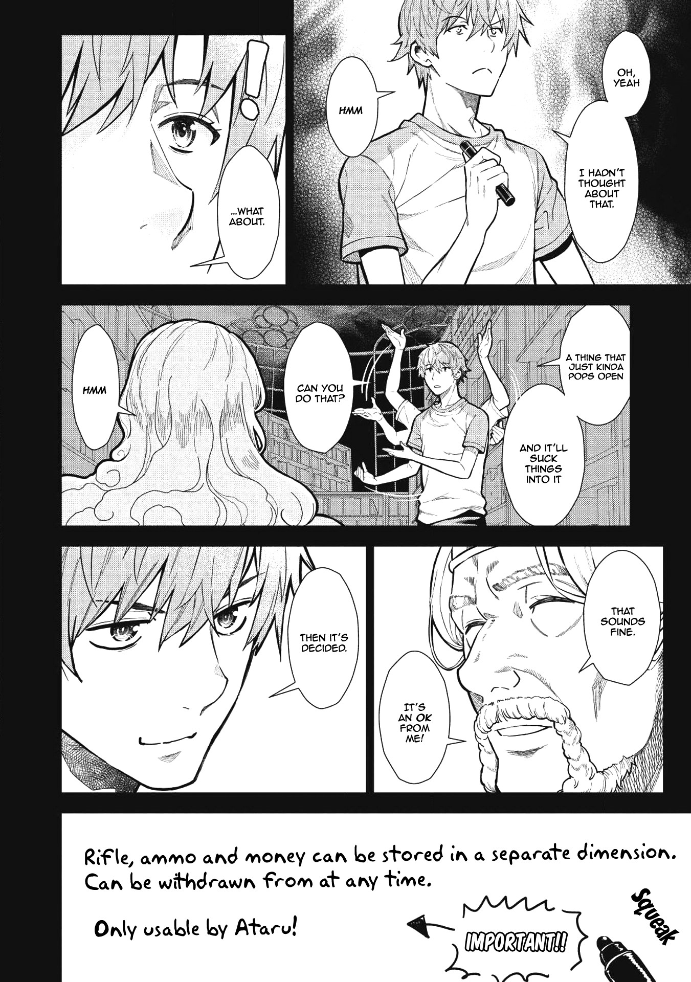 Magan to Dangan o Tsukatte Isekai o Buchinuku! Chapter 5 page 3 - Chapter 5