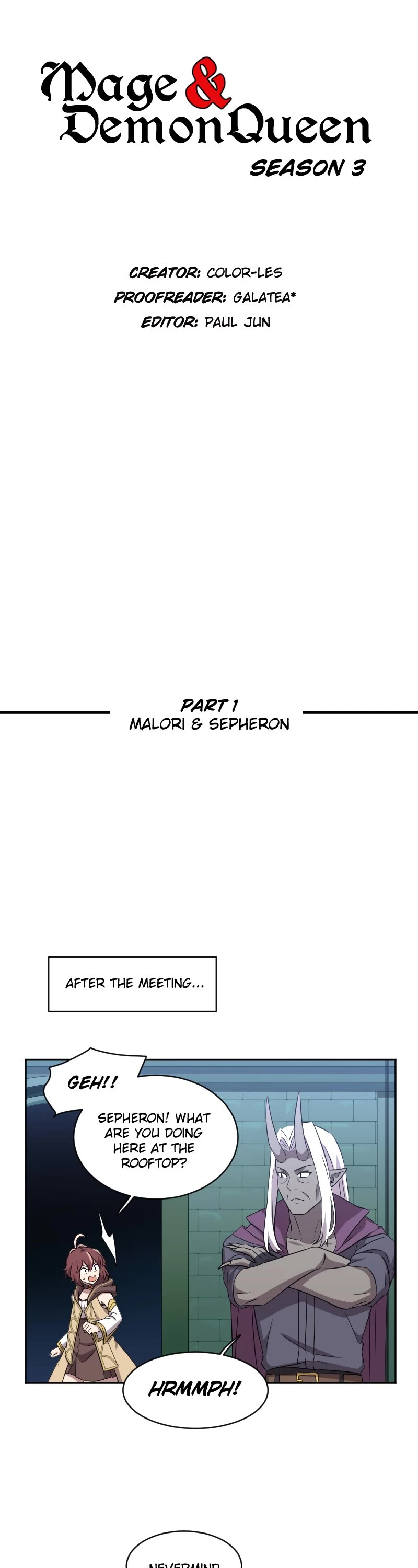 Mage & Demon Queen Chapter 161 page 3 - Chapter 161: [S3] Episode 33