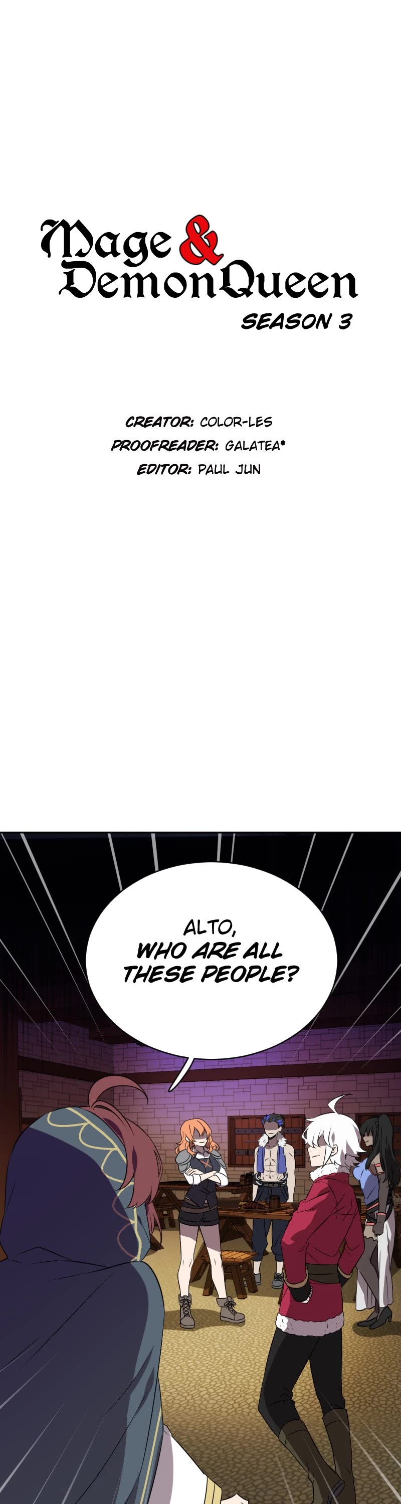 Mage & Demon Queen Chapter 166 page 1 - Chapter 166: [S3] Episode 38