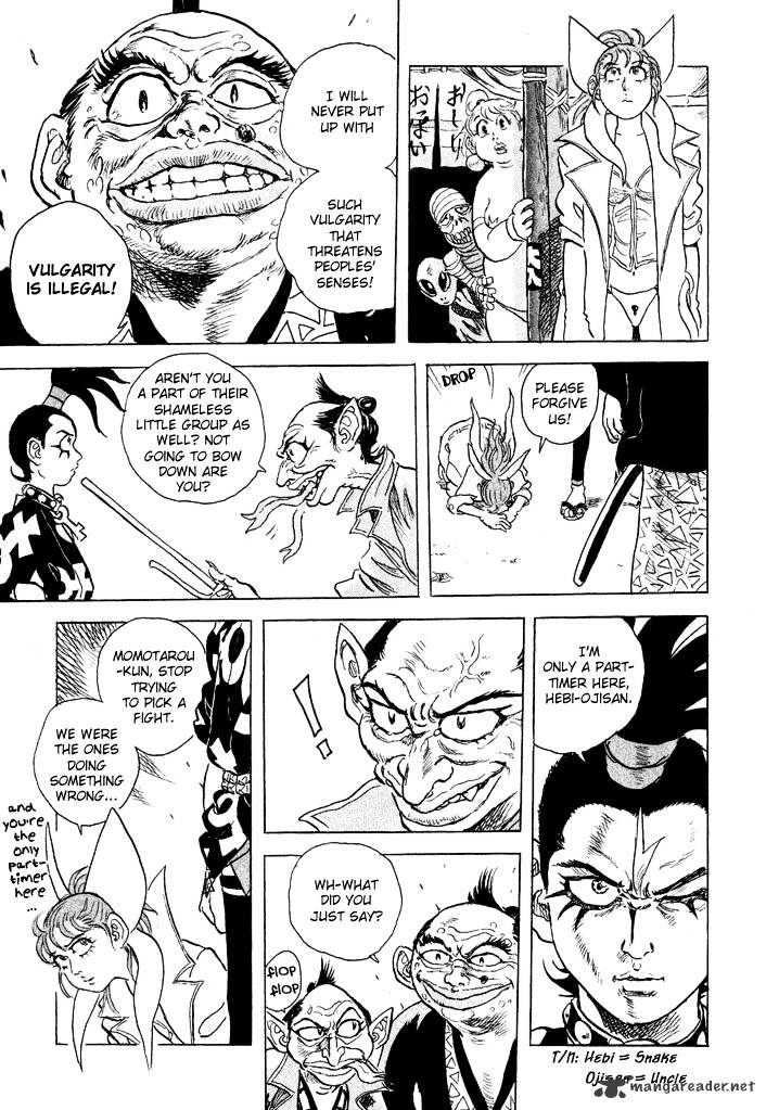 Magen Senki: Cyber Momotarou Chapter 6 page 13 - Chapter 6