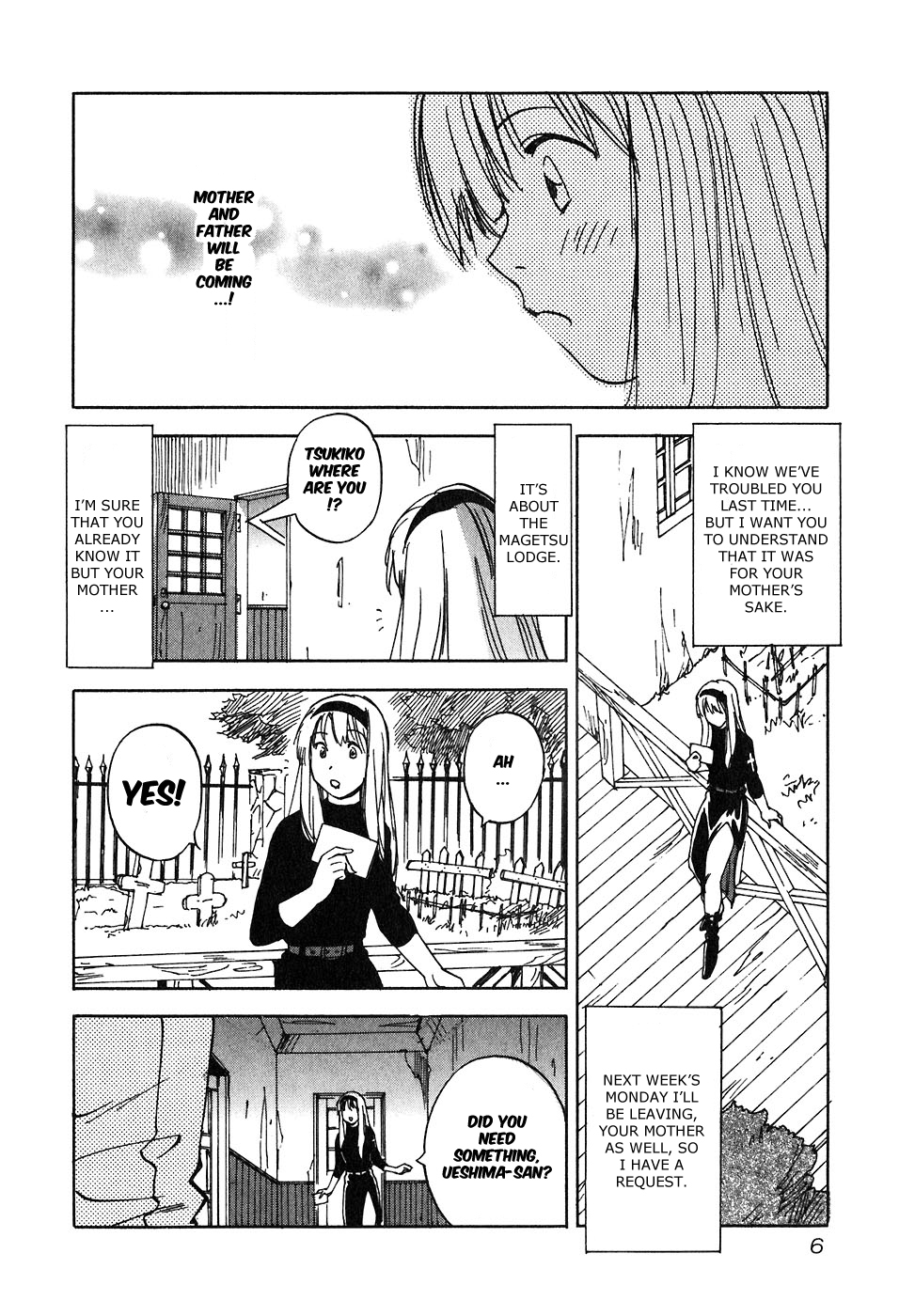 Magetsukan Kitan Chapter 39 page 7 - Chapter 39: The Mother's Visit From a Faraway Place