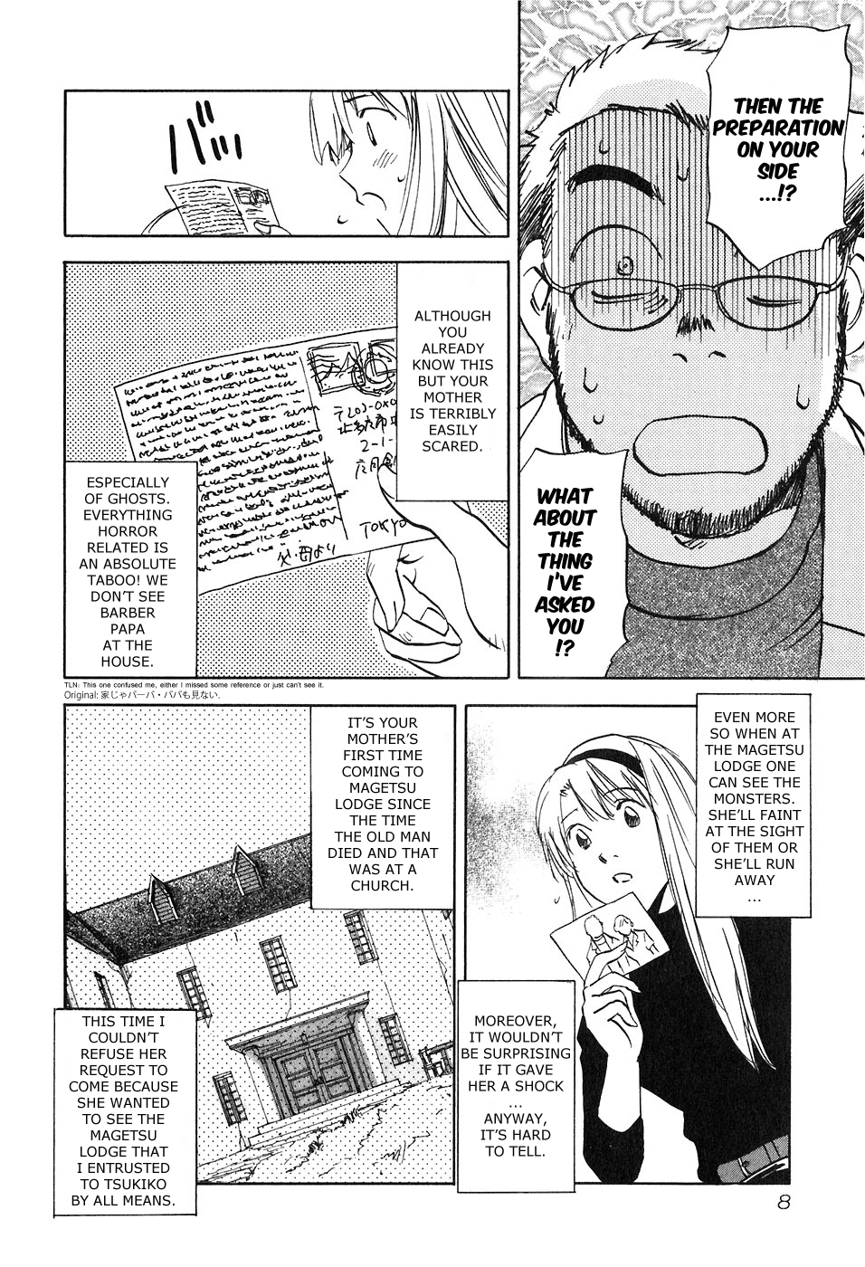 Magetsukan Kitan Chapter 39 page 9 - Chapter 39: The Mother's Visit From a Faraway Place
