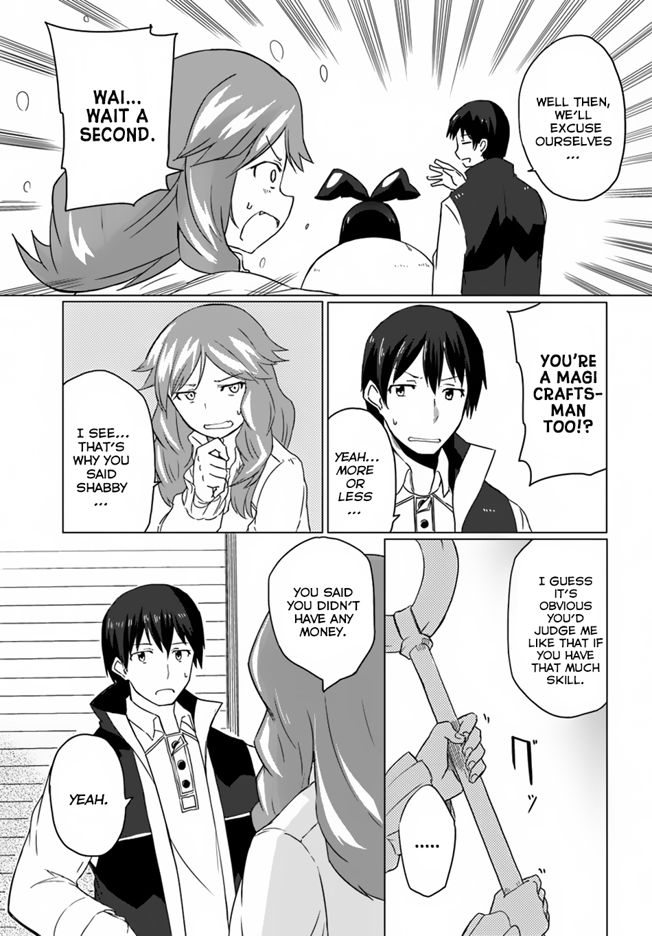 Magi Craft Meister Chapter 13 page 10 - Chapter 13: A Girl With Red Hair