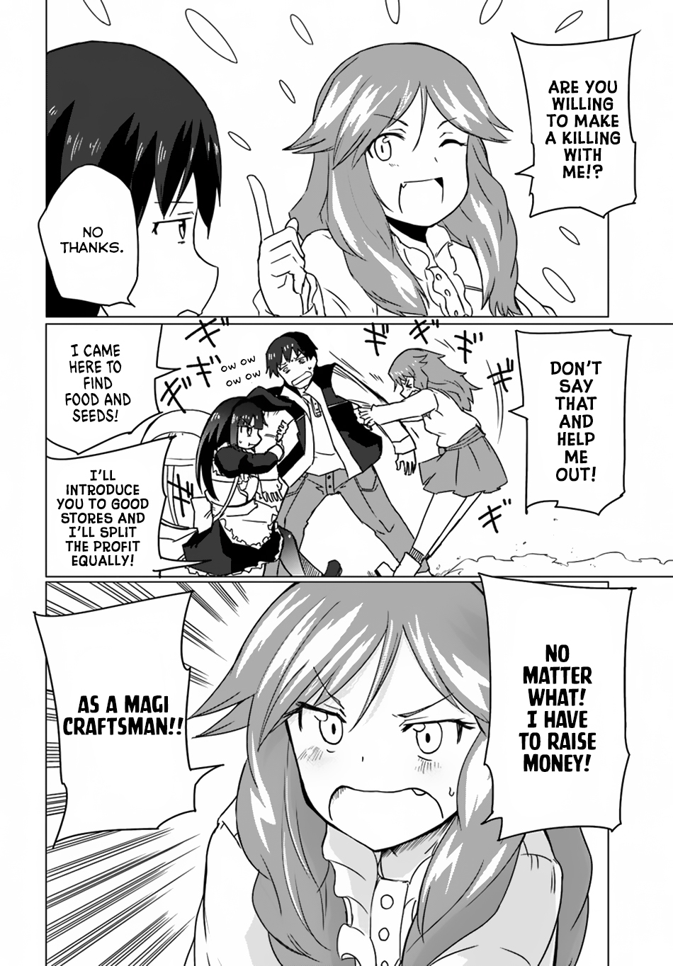 Magi Craft Meister Chapter 13 page 11 - Chapter 13: A Girl With Red Hair