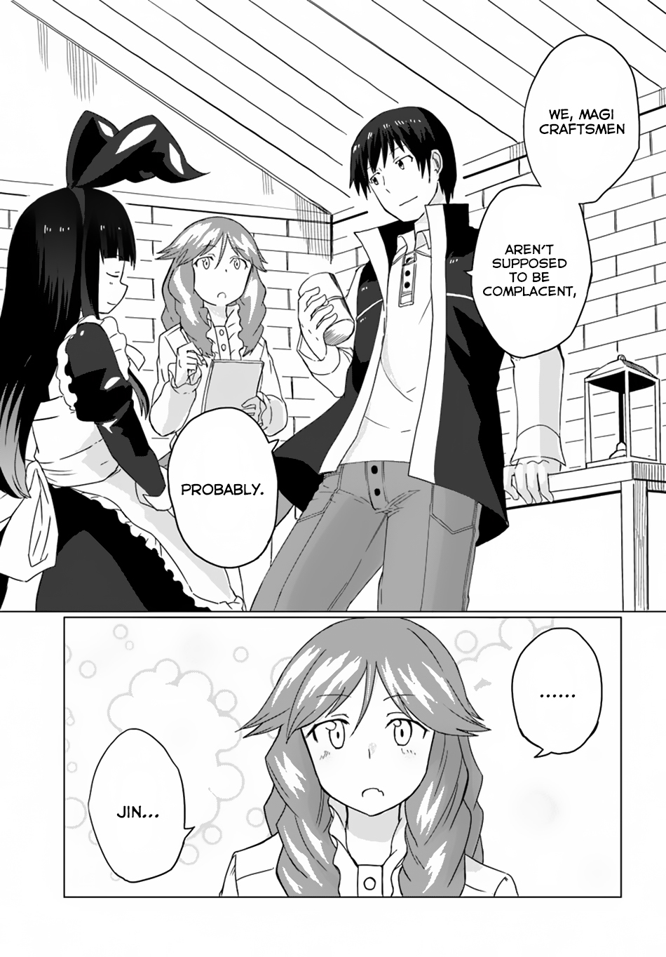 Magi Craft Meister Chapter 13 page 18 - Chapter 13: A Girl With Red Hair