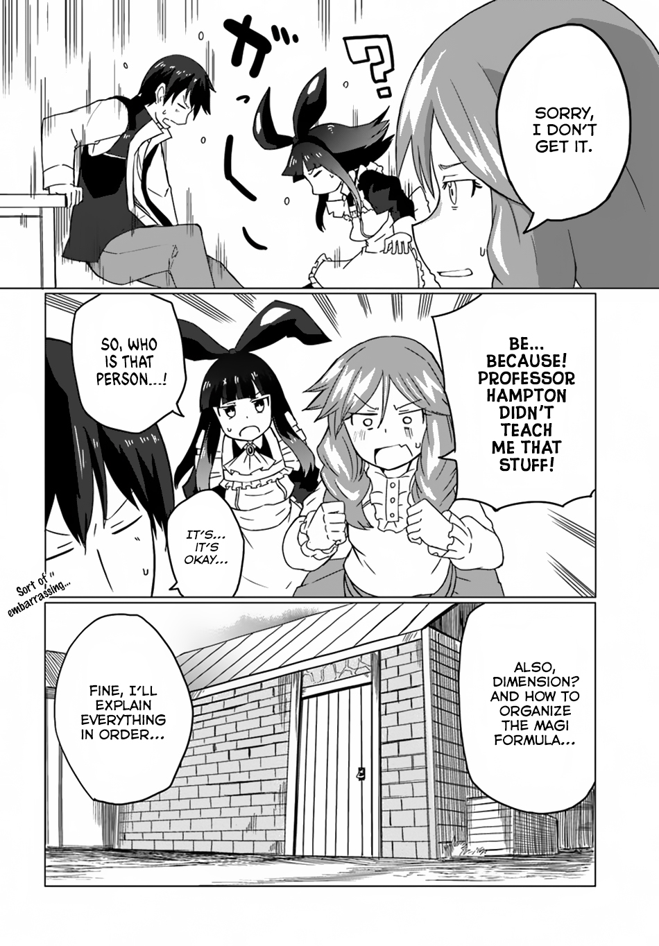 Magi Craft Meister Chapter 13 page 19 - Chapter 13: A Girl With Red Hair