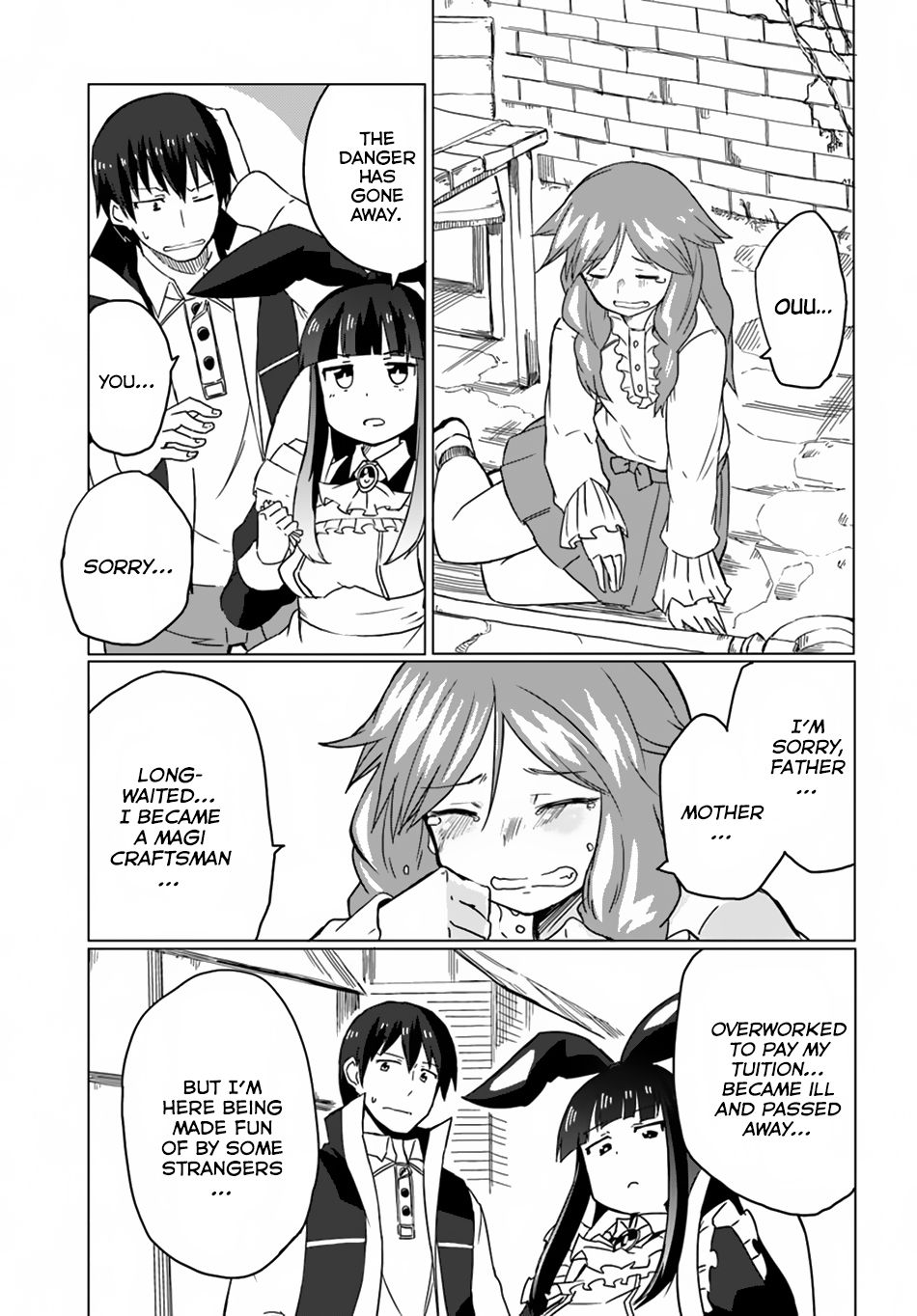 Magi Craft Meister Chapter 13 page 6 - Chapter 13: A Girl With Red Hair