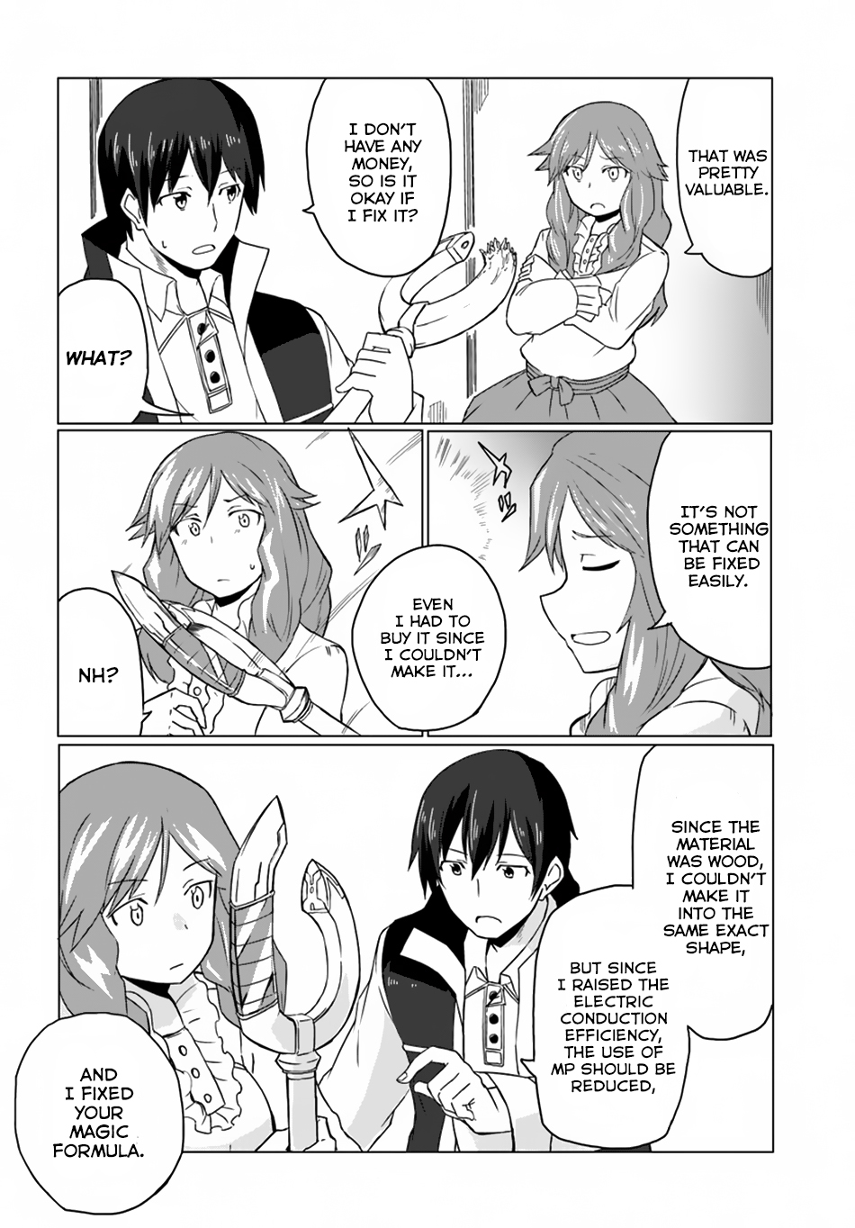 Magi Craft Meister Chapter 13 page 9 - Chapter 13: A Girl With Red Hair