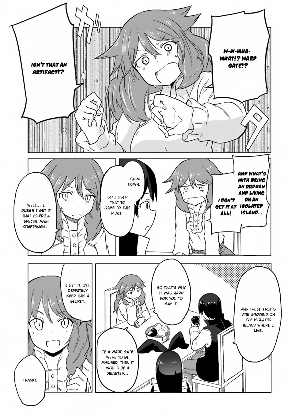 Magi Craft Meister Chapter 15 page 10 - Chapter 15: Cliché Development