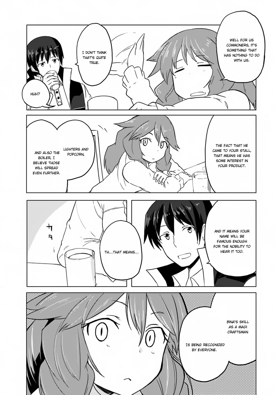 Magi Craft Meister Chapter 15 page 27 - Chapter 15: Cliché Development