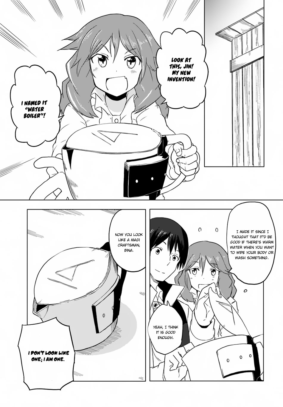 Magi Craft Meister Chapter 15 page 6 - Chapter 15: Cliché Development