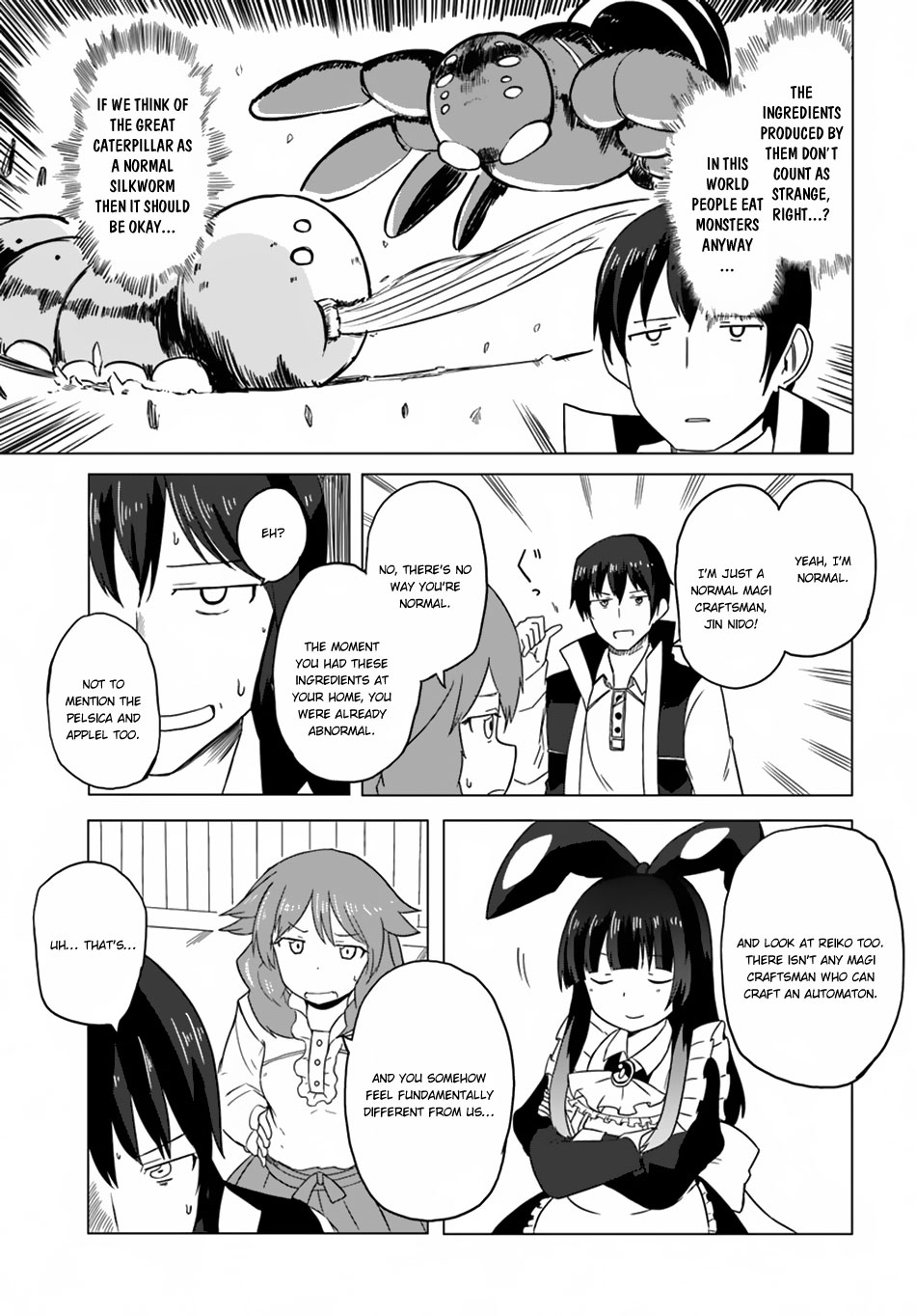 Magi Craft Meister Chapter 15 page 8 - Chapter 15: Cliché Development