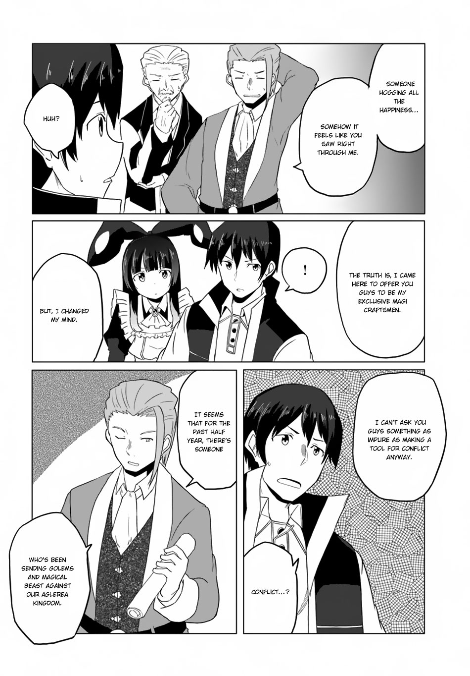 Magi Craft Meister Chapter 16 page 14 - Chapter 16: A Request From The Earl