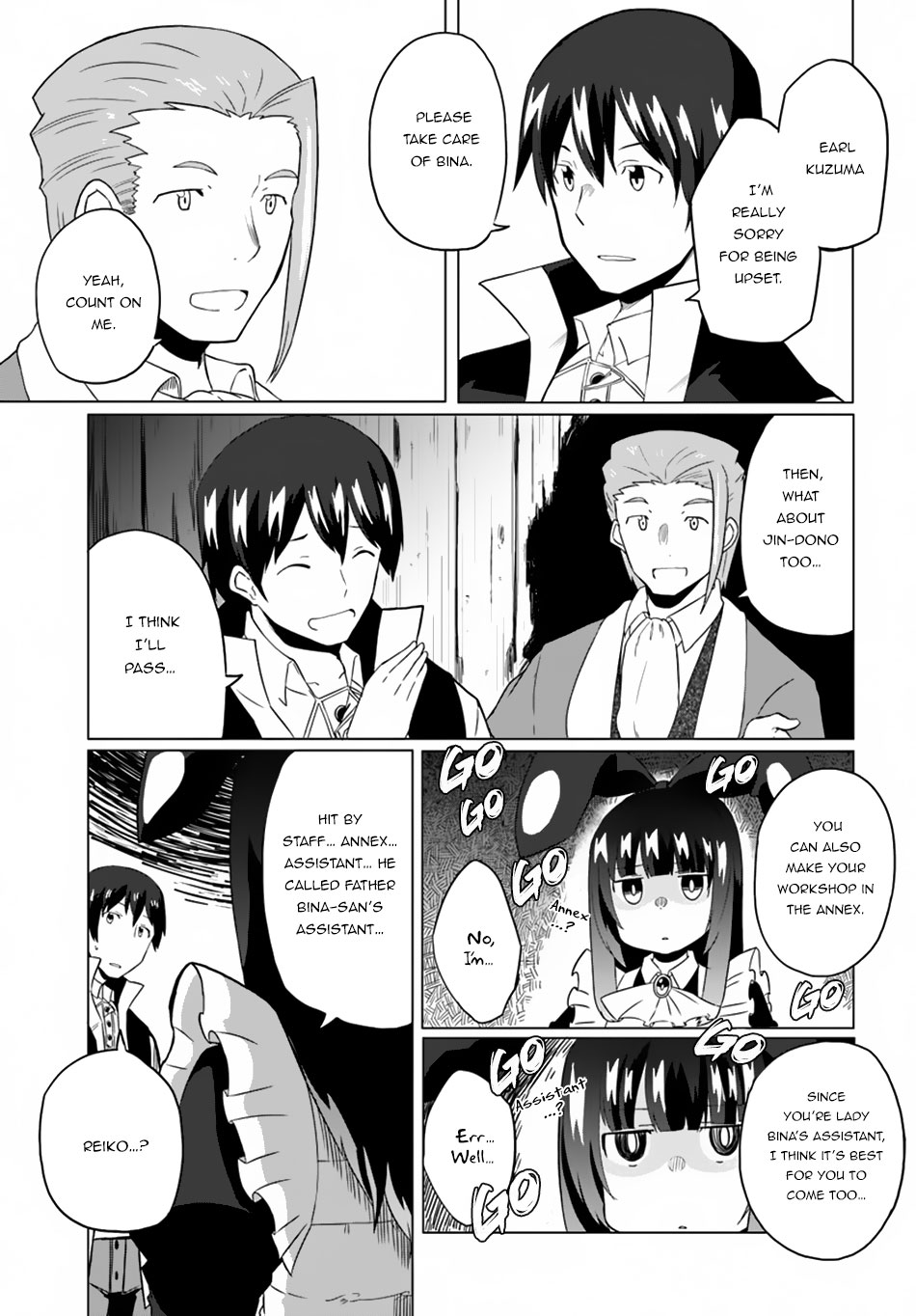 Magi Craft Meister Chapter 18 page 10 - Chapter 18: Farewell