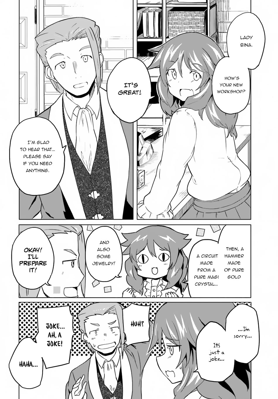 Magi Craft Meister Chapter 18 page 15 - Chapter 18: Farewell