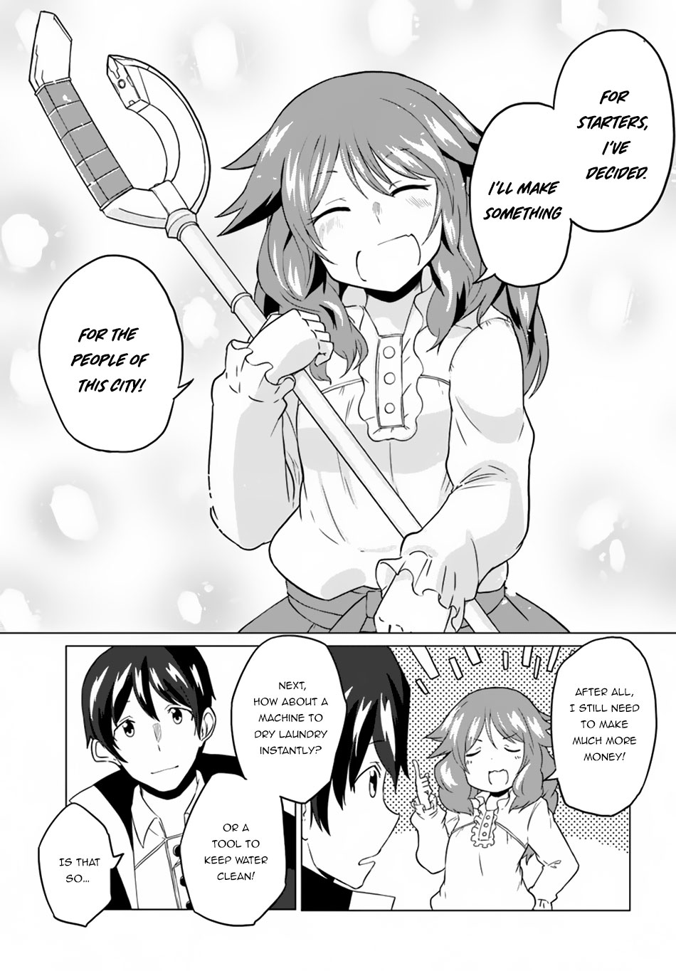Magi Craft Meister Chapter 18 page 8 - Chapter 18: Farewell