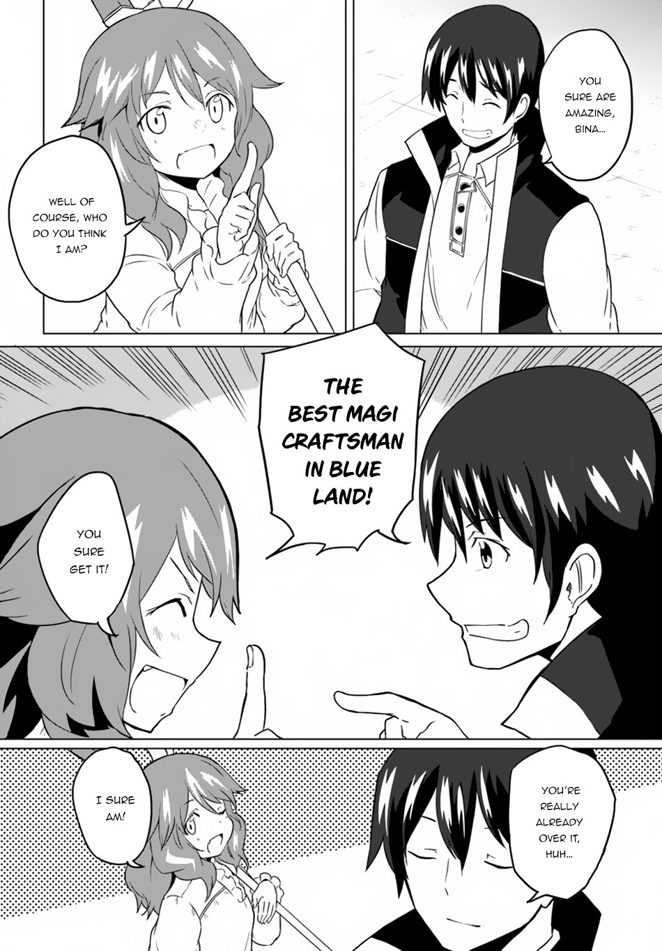 Magi Craft Meister Chapter 18 page 9 - Chapter 18: Farewell