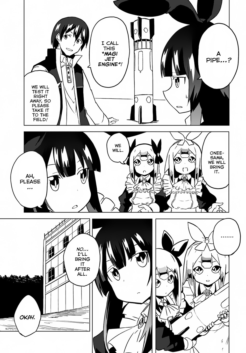 Magi Craft Meister Chapter 19 page 12 - Chapter 19: Let's Make an Engine!