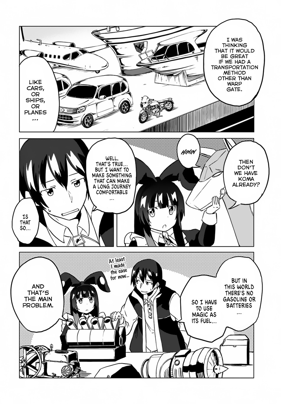 Magi Craft Meister Chapter 19 page 7 - Chapter 19: Let's Make an Engine!