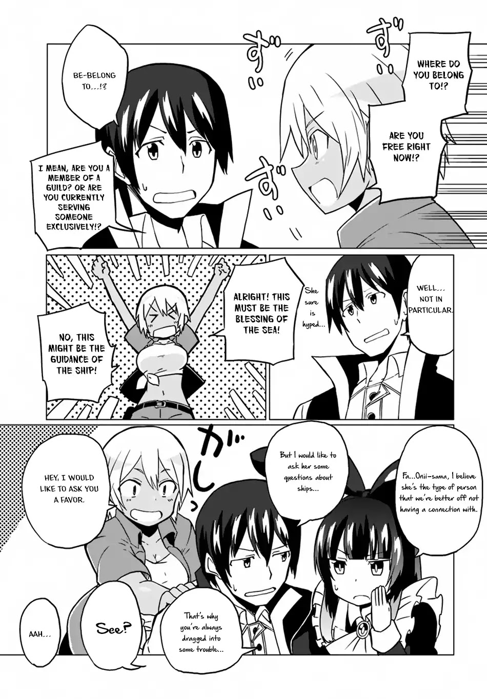 Magi Craft Meister Chapter 20 page 10 - Chapter 20: Port Town, Potrock
