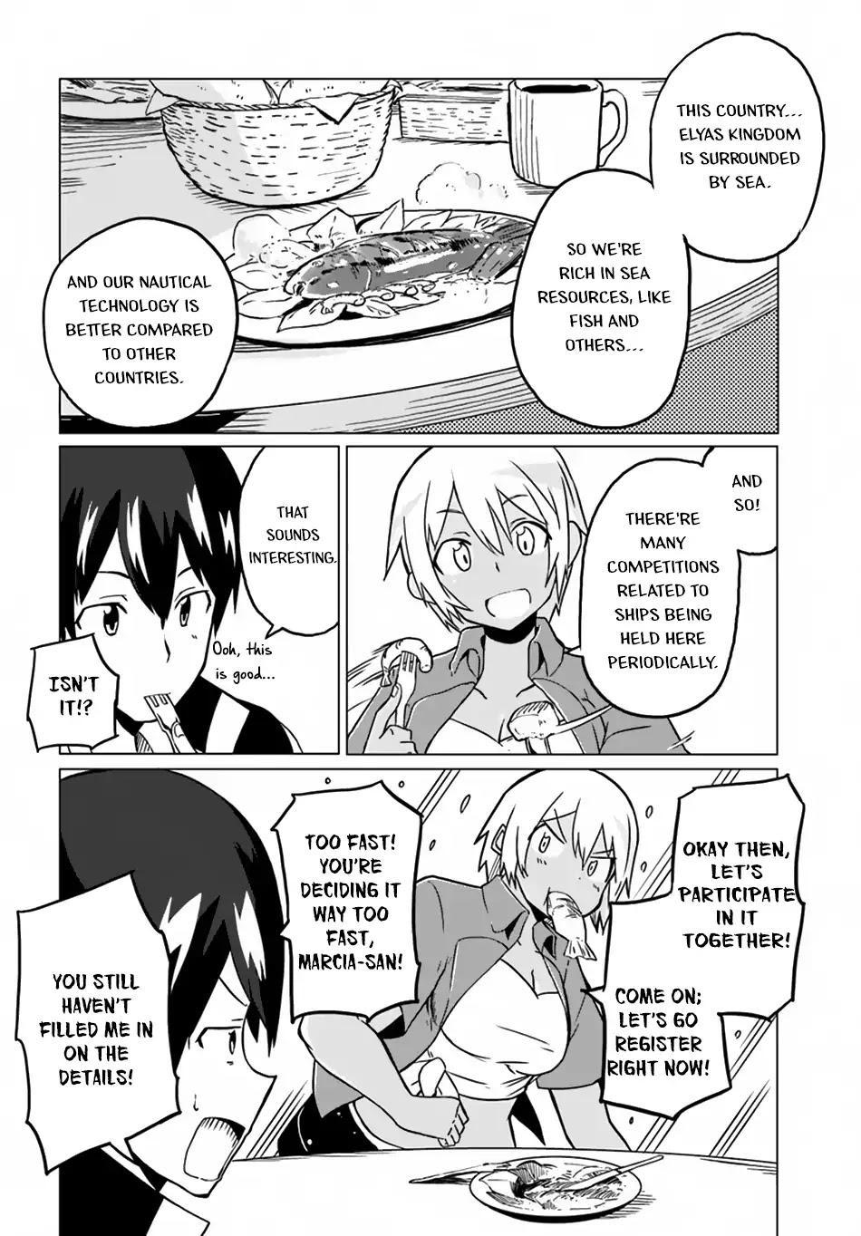 Magi Craft Meister Chapter 20 page 13 - Chapter 20: Port Town, Potrock