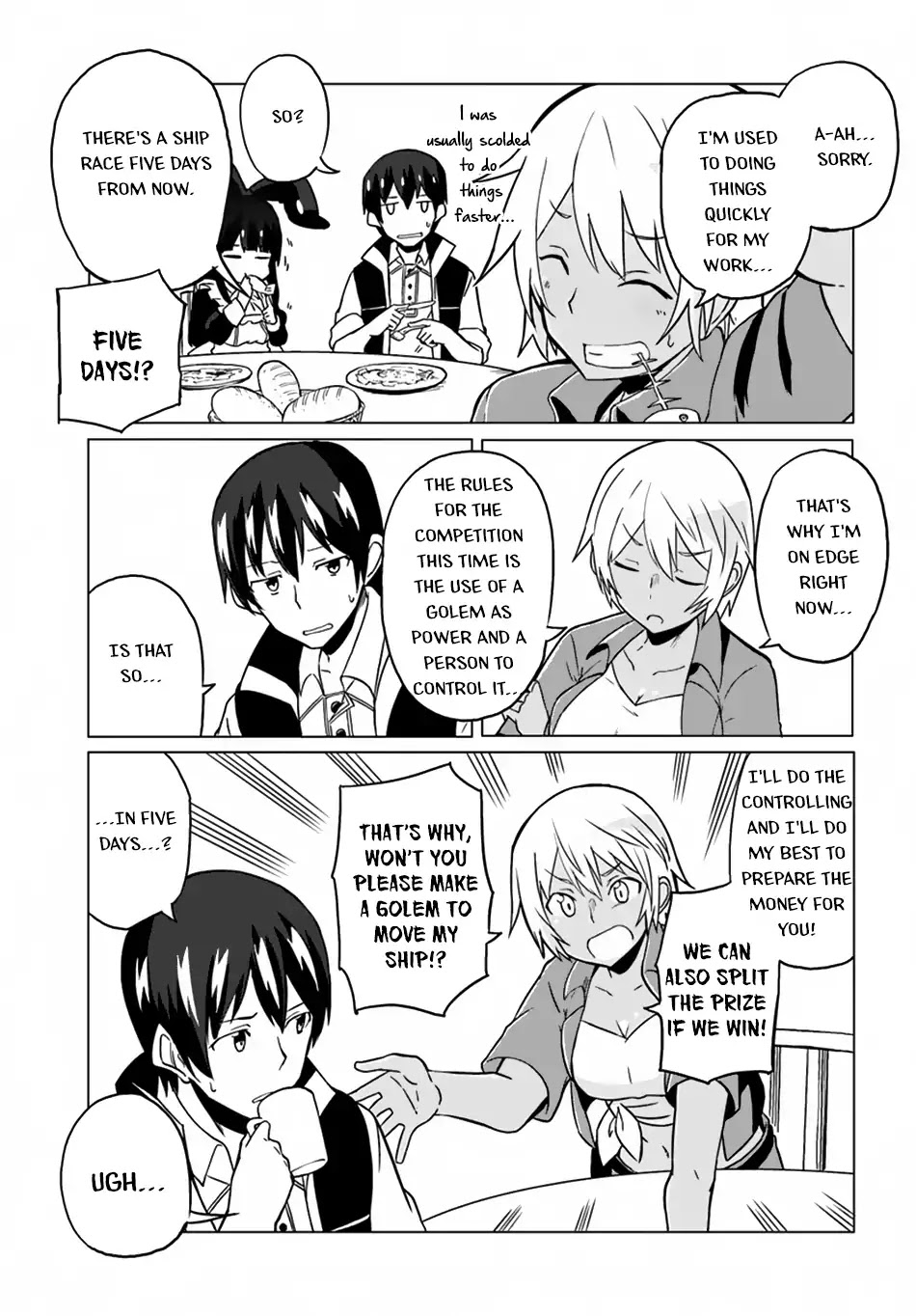 Magi Craft Meister Chapter 20 page 14 - Chapter 20: Port Town, Potrock