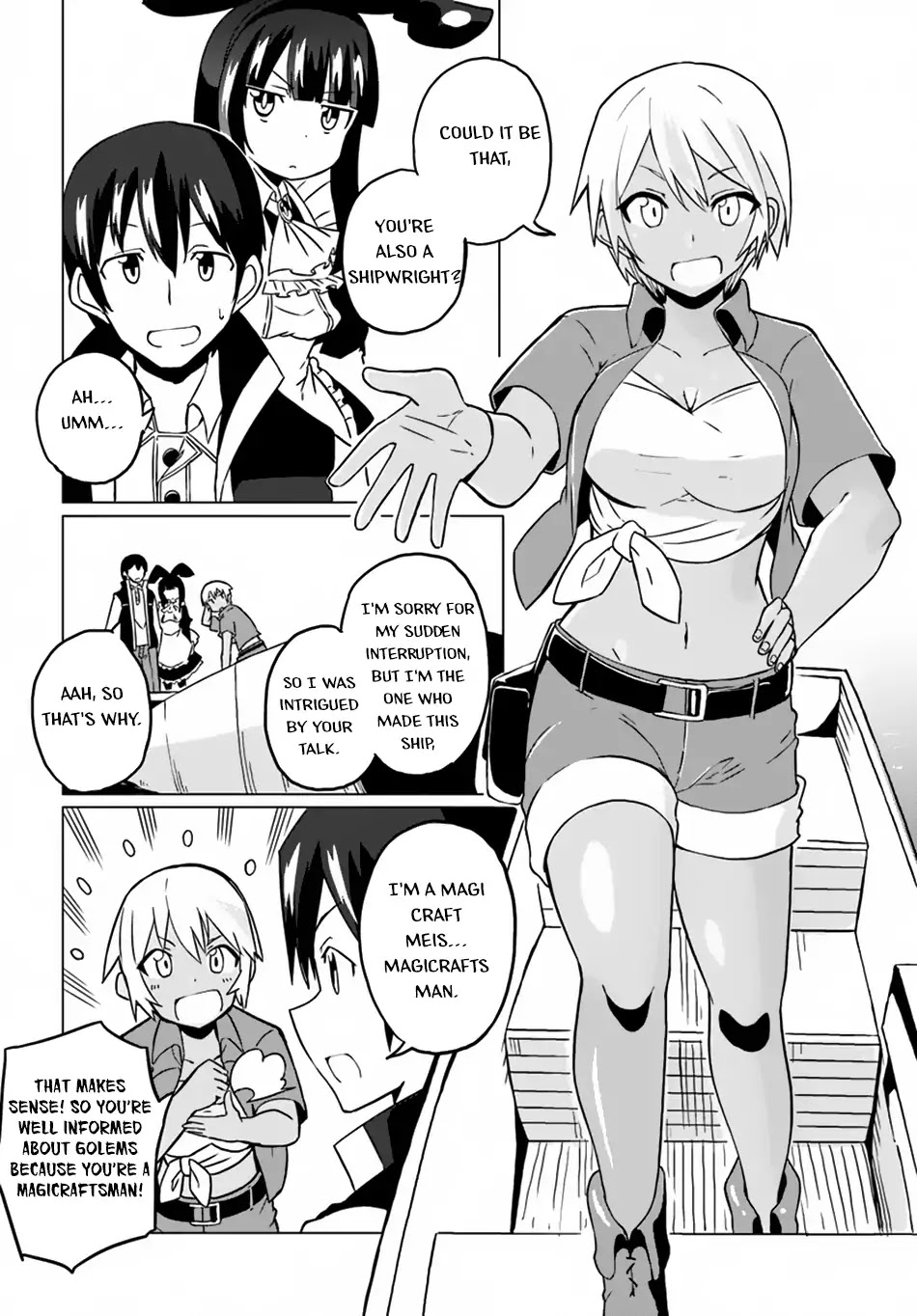 Magi Craft Meister Chapter 20 page 9 - Chapter 20: Port Town, Potrock